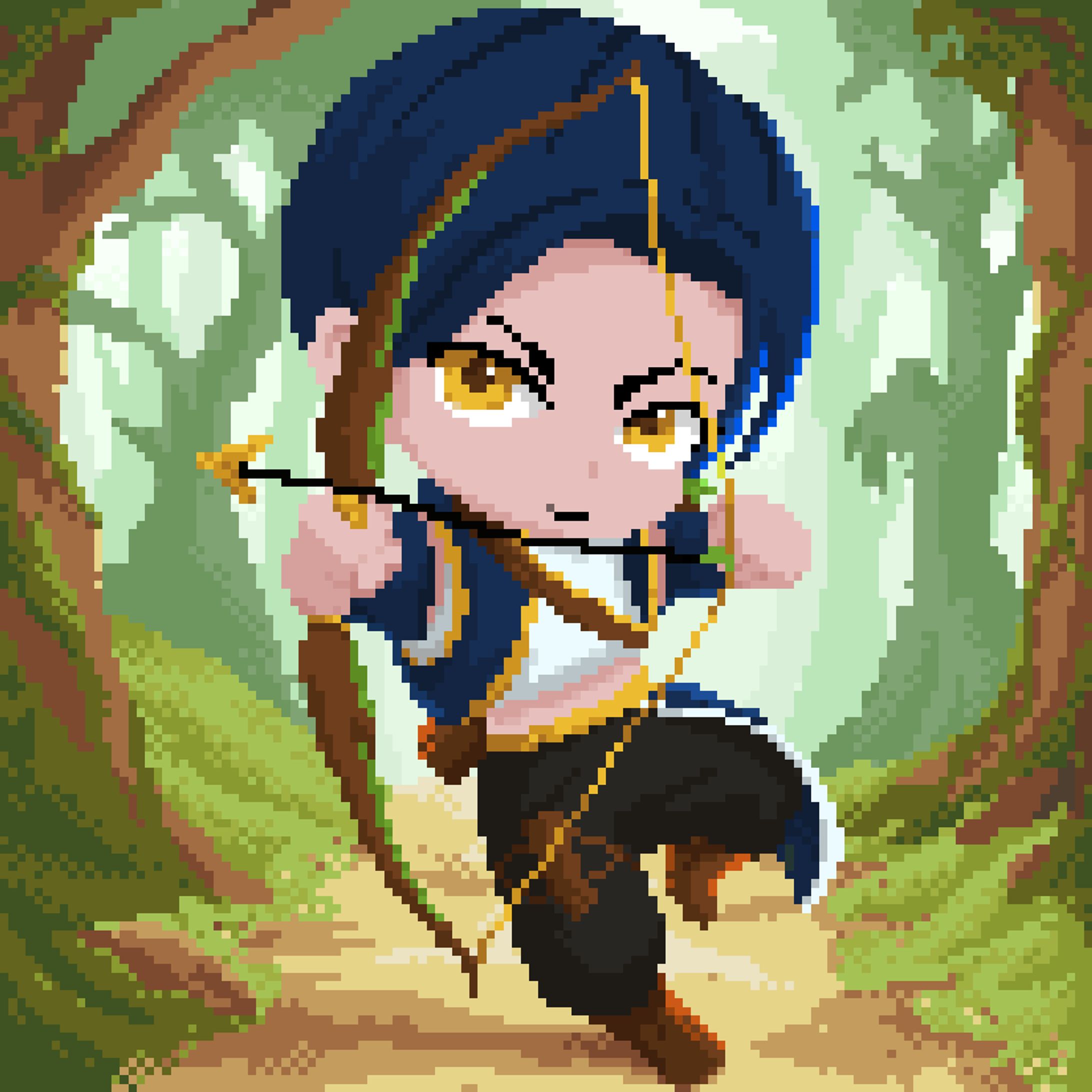 Rowen Chibi Pixel Art-1