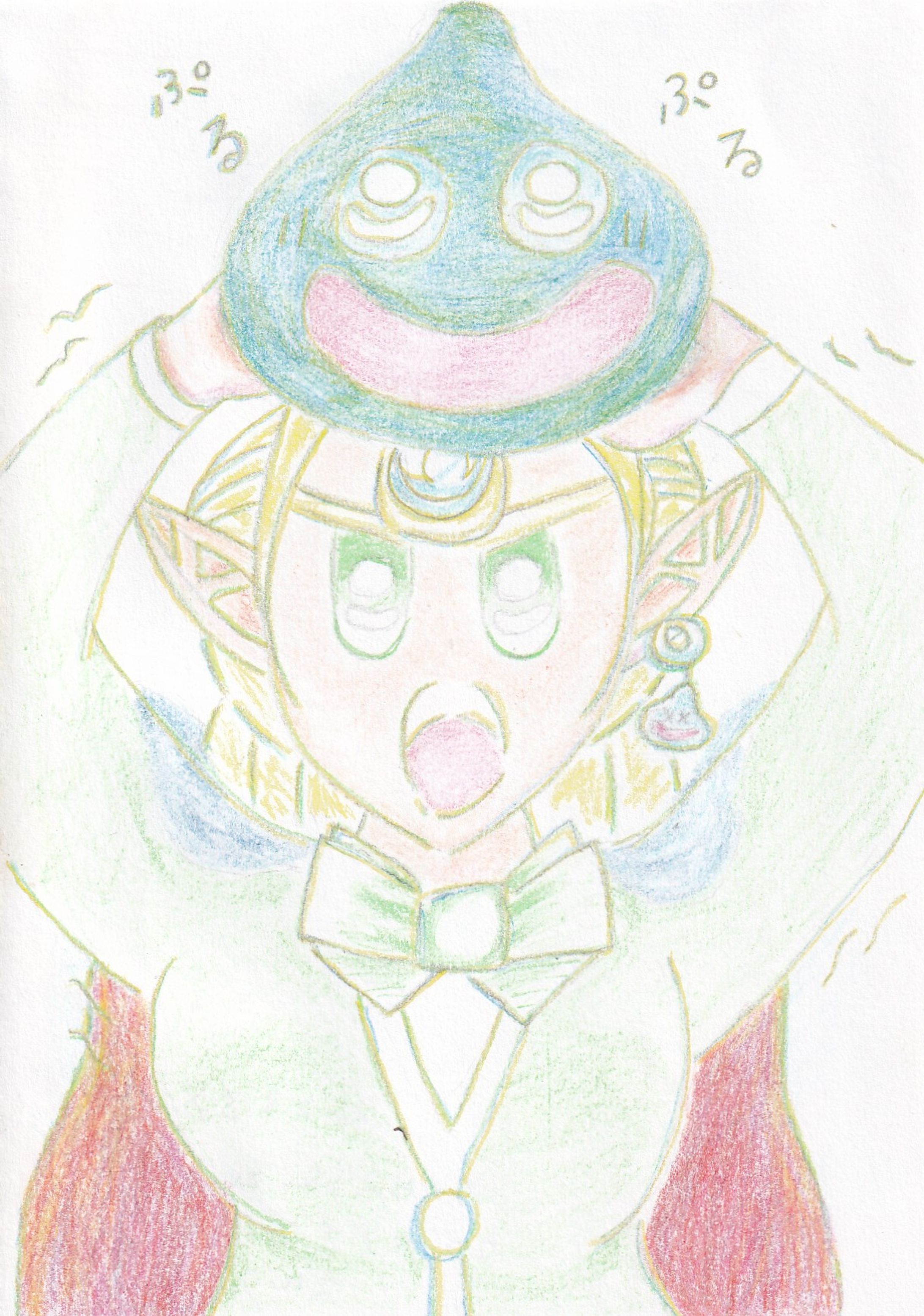 色鉛筆の少女022-1