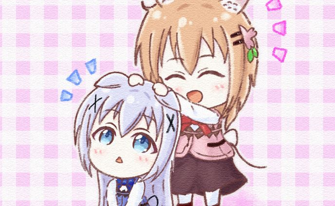 二次創作 ミニキャラ【ご注文はうさぎですか？】