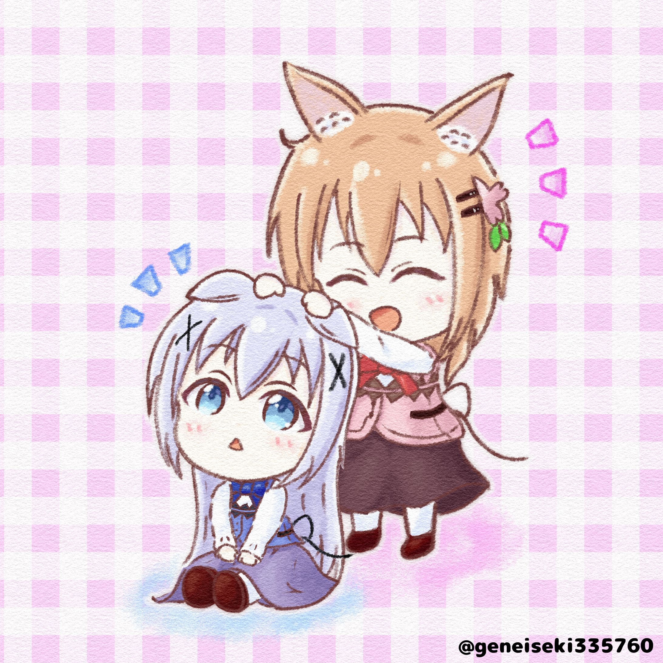 二次創作 ミニキャラ【ご注文はうさぎですか？】-1
