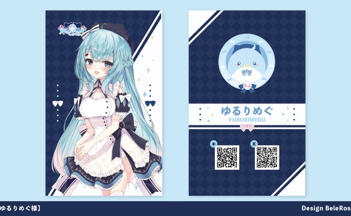 Name Card Design / ゆるりめぐ