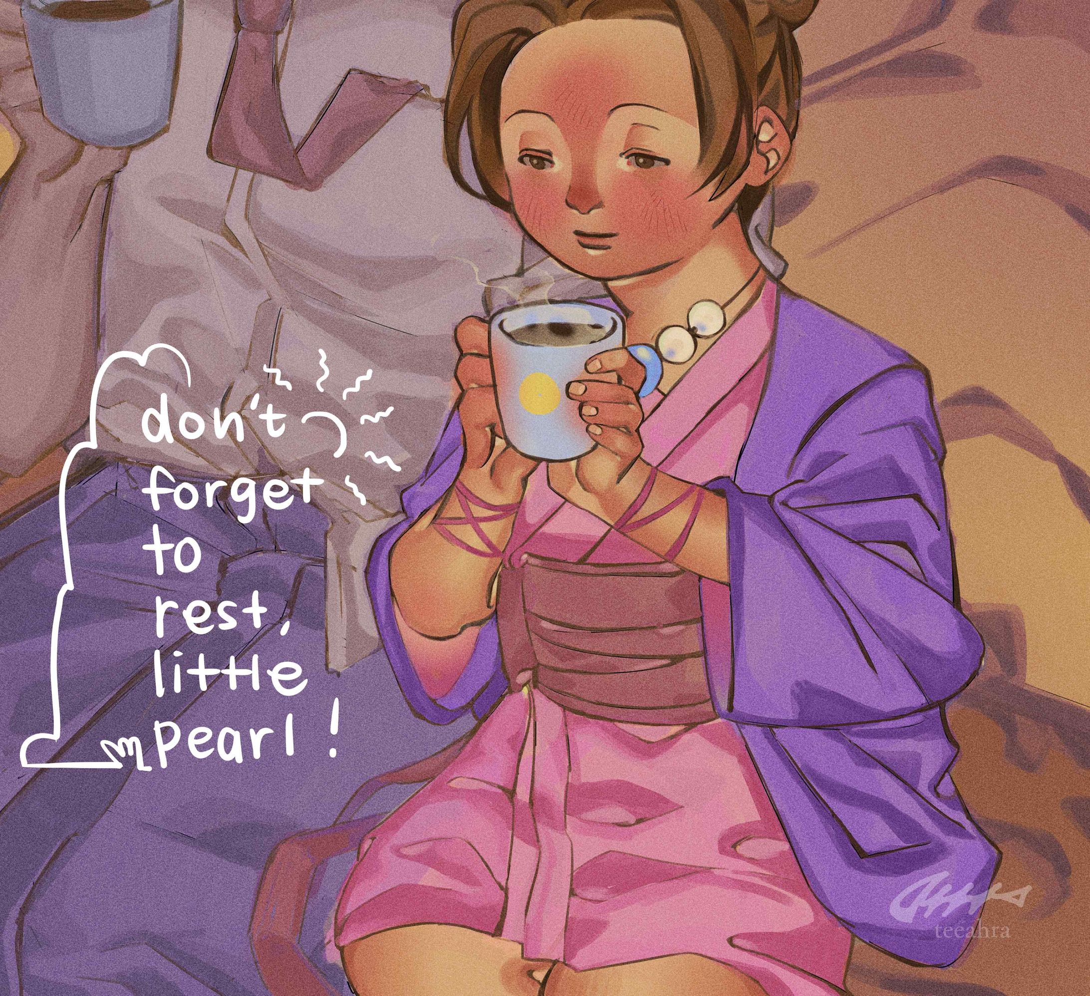 Don't Forget to Rest, Little Pearl! (2025, WIP)-1