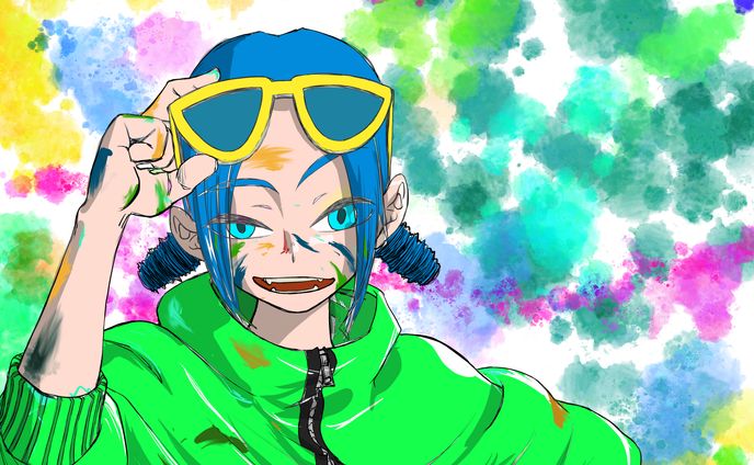 フリーイラストレーター、ラフ