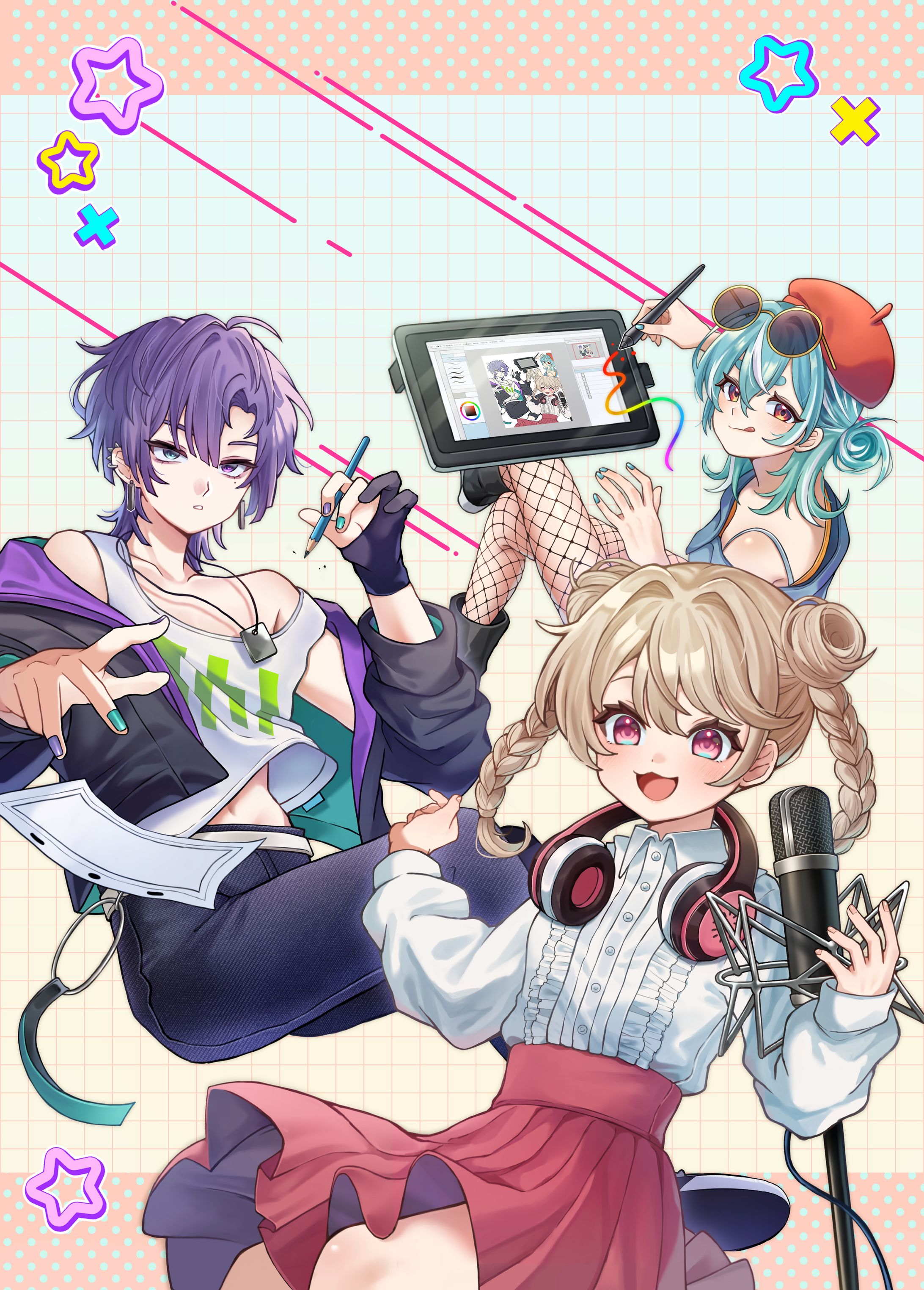 広告イラスト/東京アニメーター学院専門学校-1