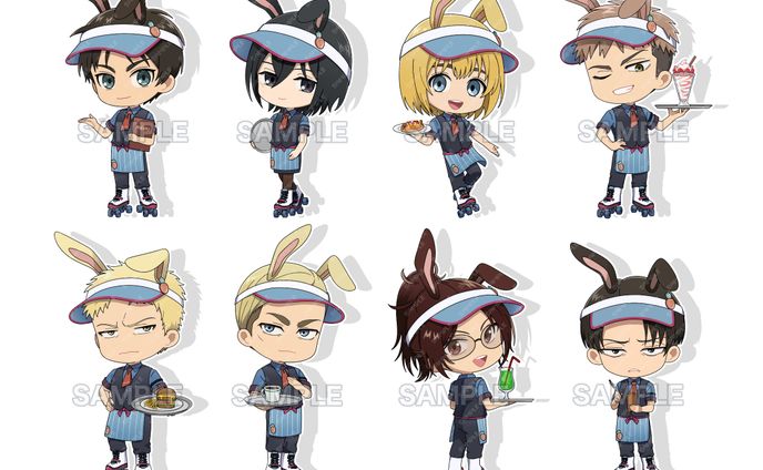 TVアニメ『進撃の巨人』のミニキャライラスト担当