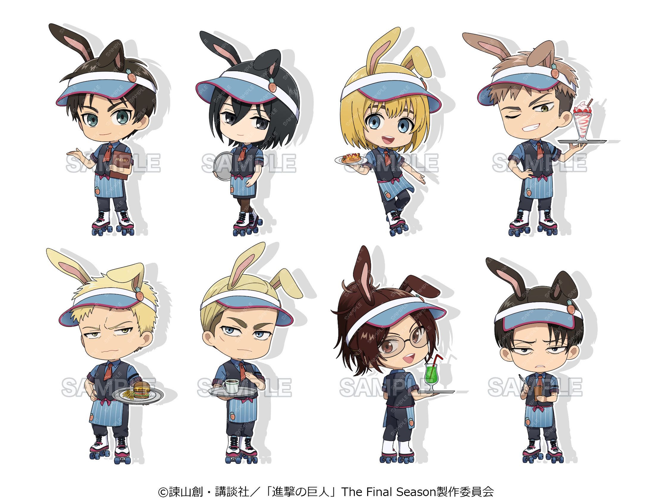 TVアニメ『進撃の巨人』のミニキャライラスト担当-1