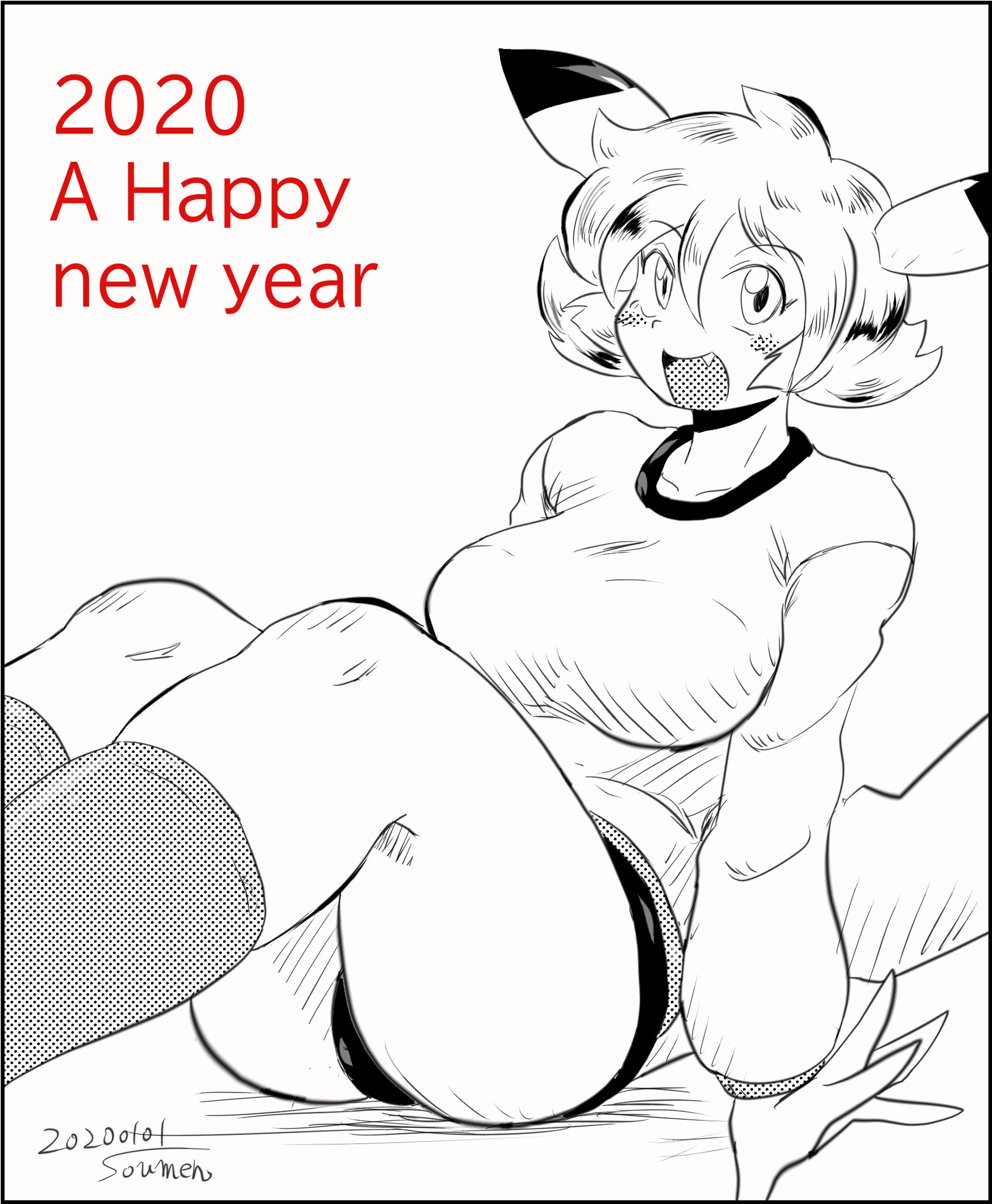 2020年1月分女の子絵まとめ-1