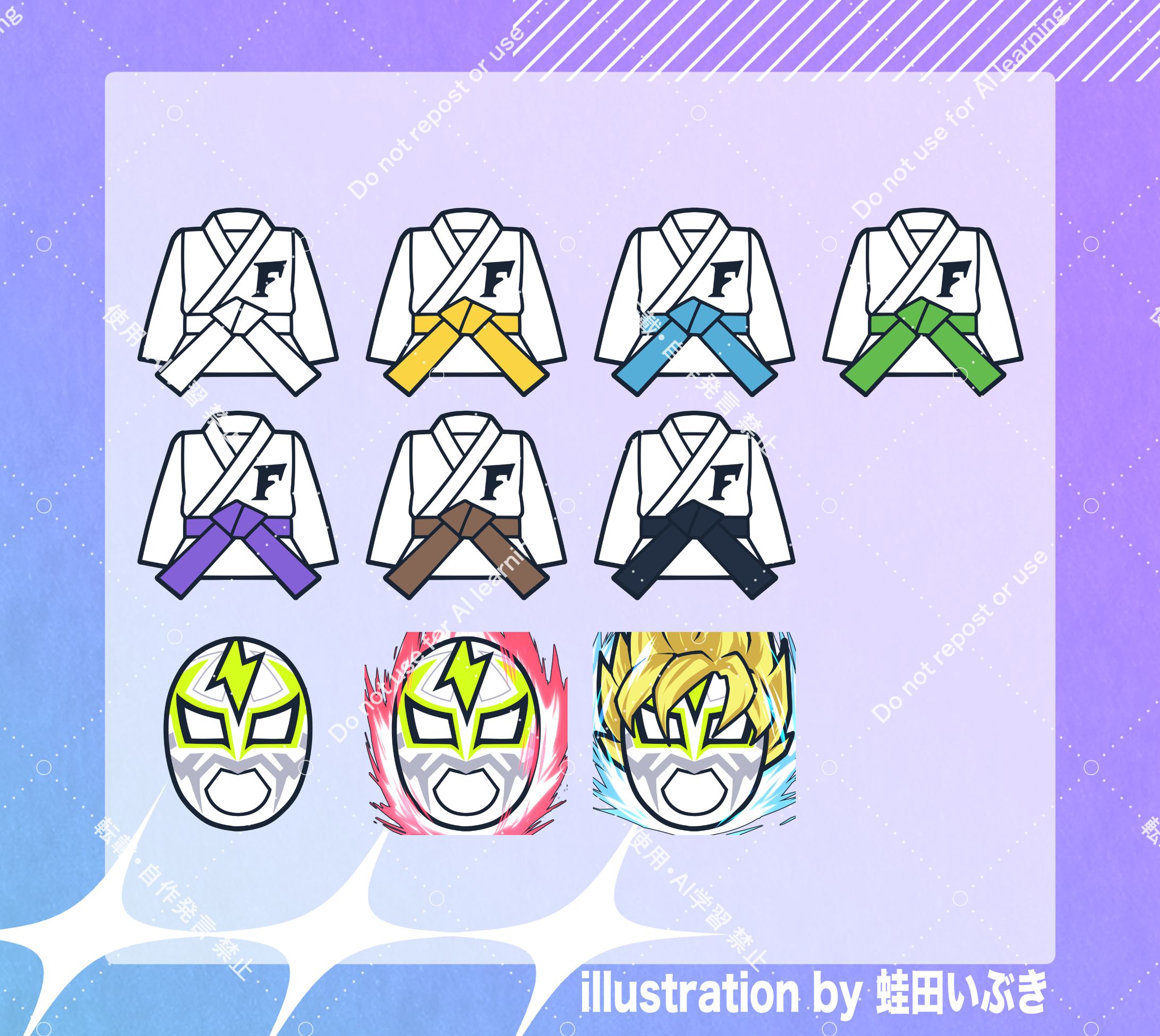 【ご依頼】ファン太様Twitchサブスクバッジ用イラスト-1