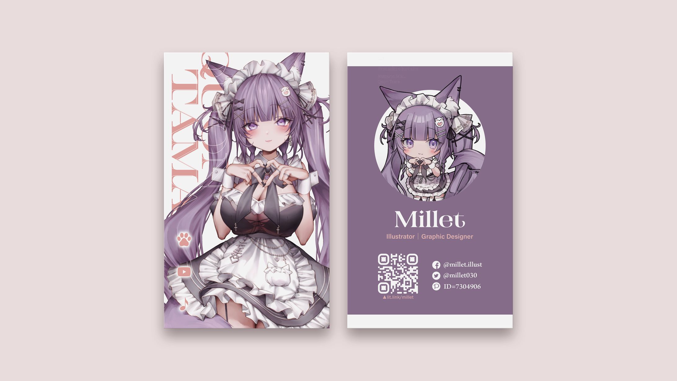 名刺デザイン｜Millet-1