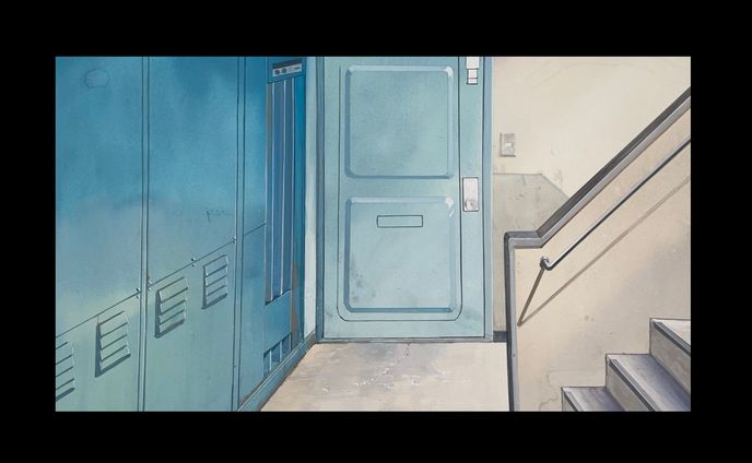 耳をすませば 模写練習