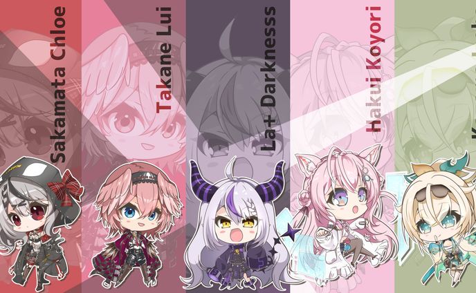 VTuberファンアート(SD)