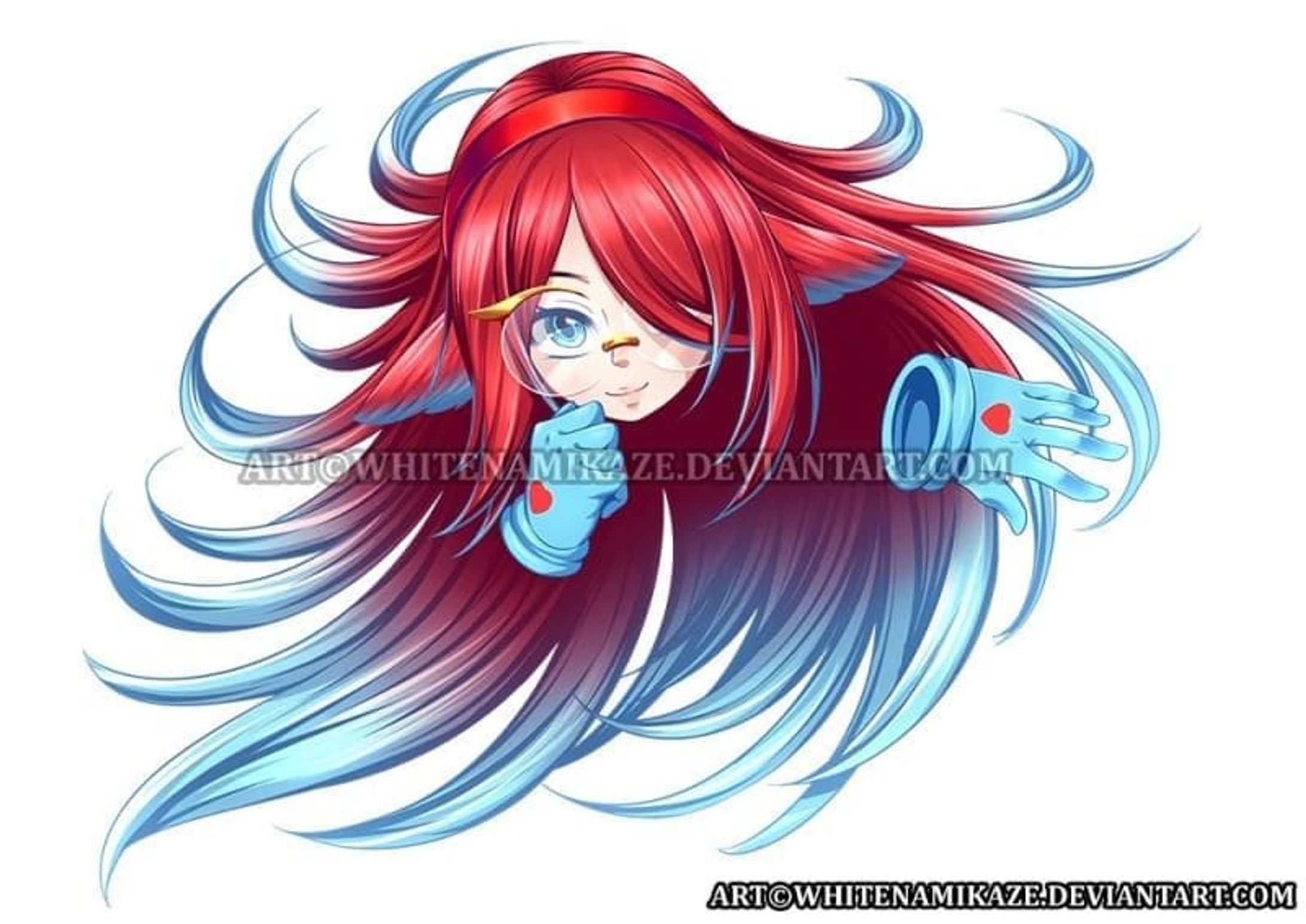 Commission for a3208
She is Menessa an Original Character by a3208

DeviantArt : http://fav.me/897023295

Pixiv : https://www.pixiv.net/en/artworks/93949079

COMMISSION OPEN : http://fav.me/d8qyc2q

#Digital2D #Illustration #AnimeManga #Anime #digital #commissioopen #whitenamikaze #art #longhair #girl #originalcharacter #chibi #glasses #gloves #redhair-1