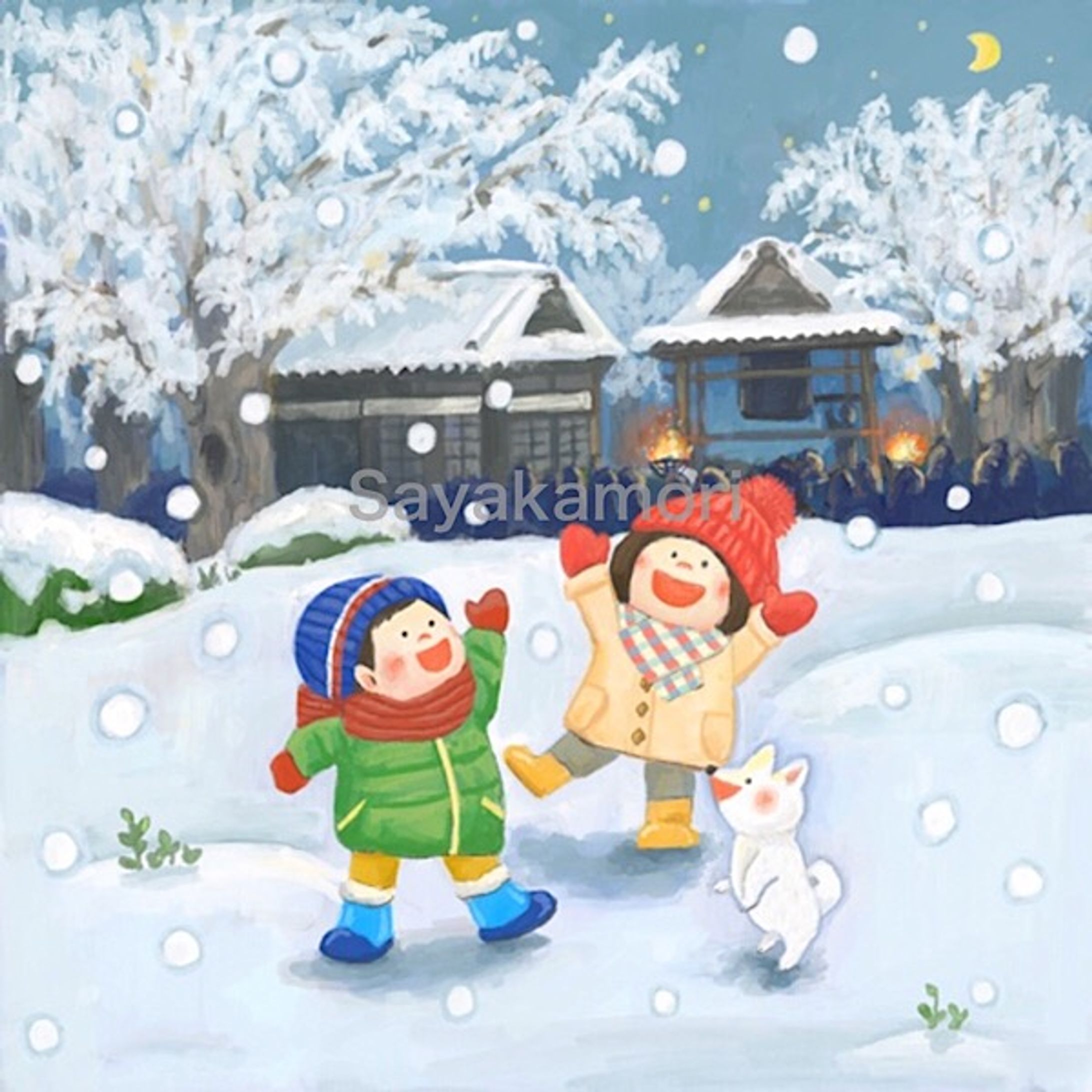 雪降る大晦日-1