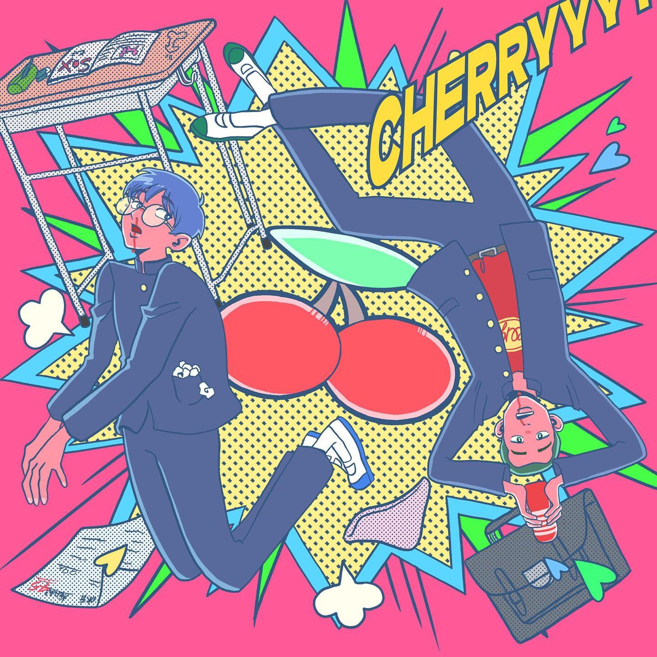 happening

#illustration #illust #cherry #cherryboy #healthandphysicaleducation #class #highschool #art #イラスト #チェリーボーイ #チェリー #男子高校生 #保健体育-1