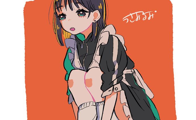 デジタルイラスト、等身