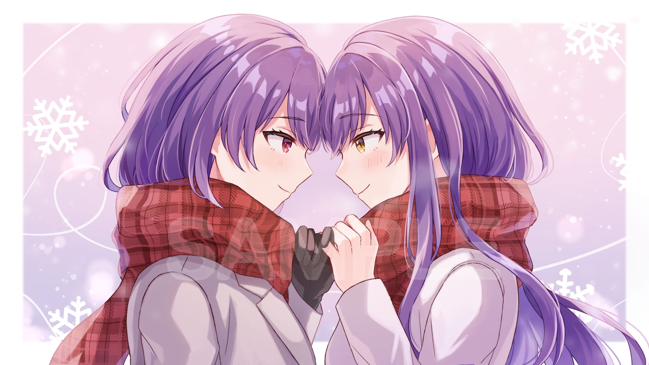 【Work】Violet Haze様『ゆびきりのぬくもり』MVイラスト-1