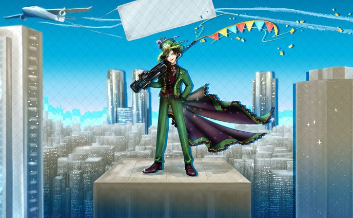多々良ヒバナカスタムキービジュアル、ローディング用イラスト