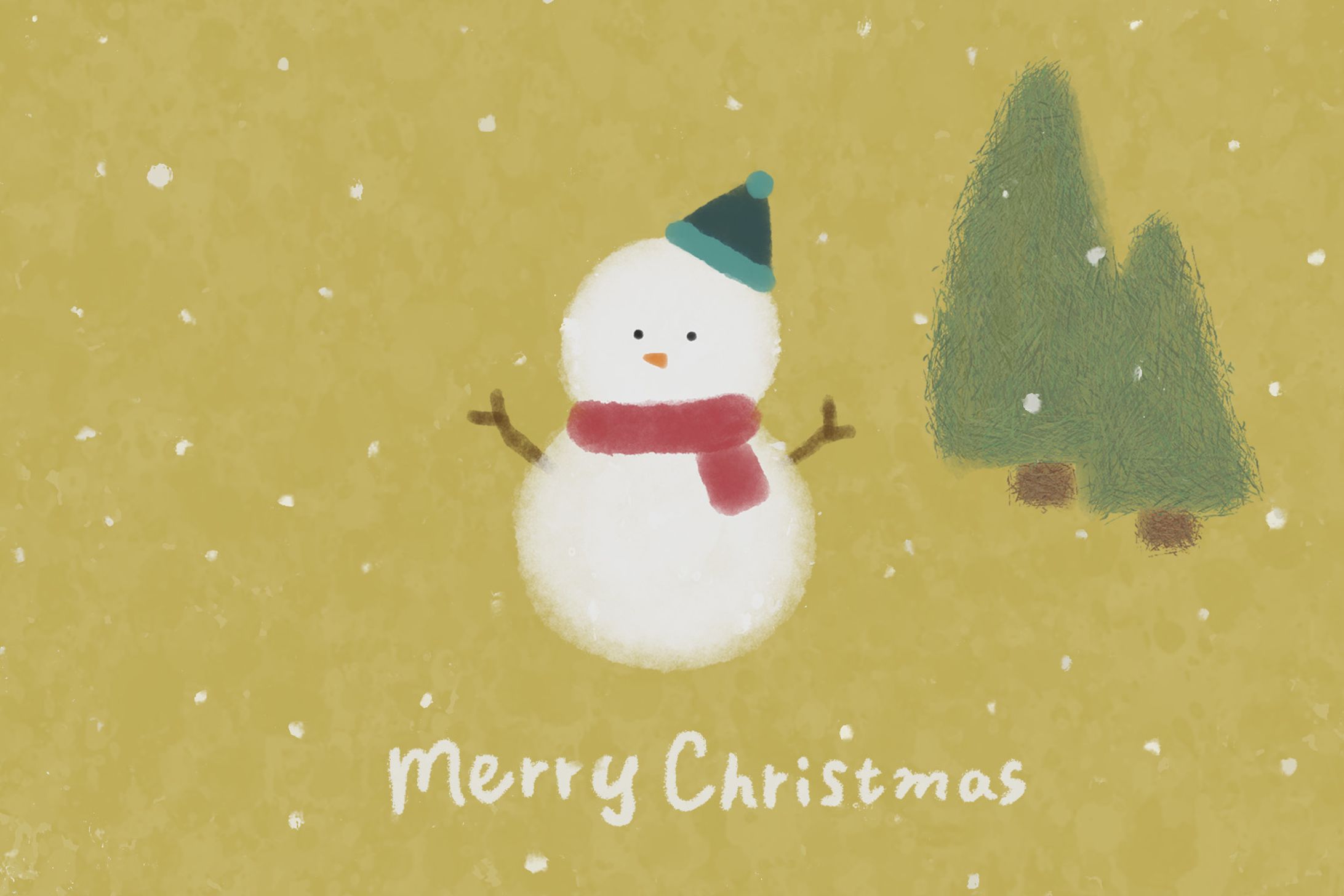 クリスマスカード（自主制作）-1