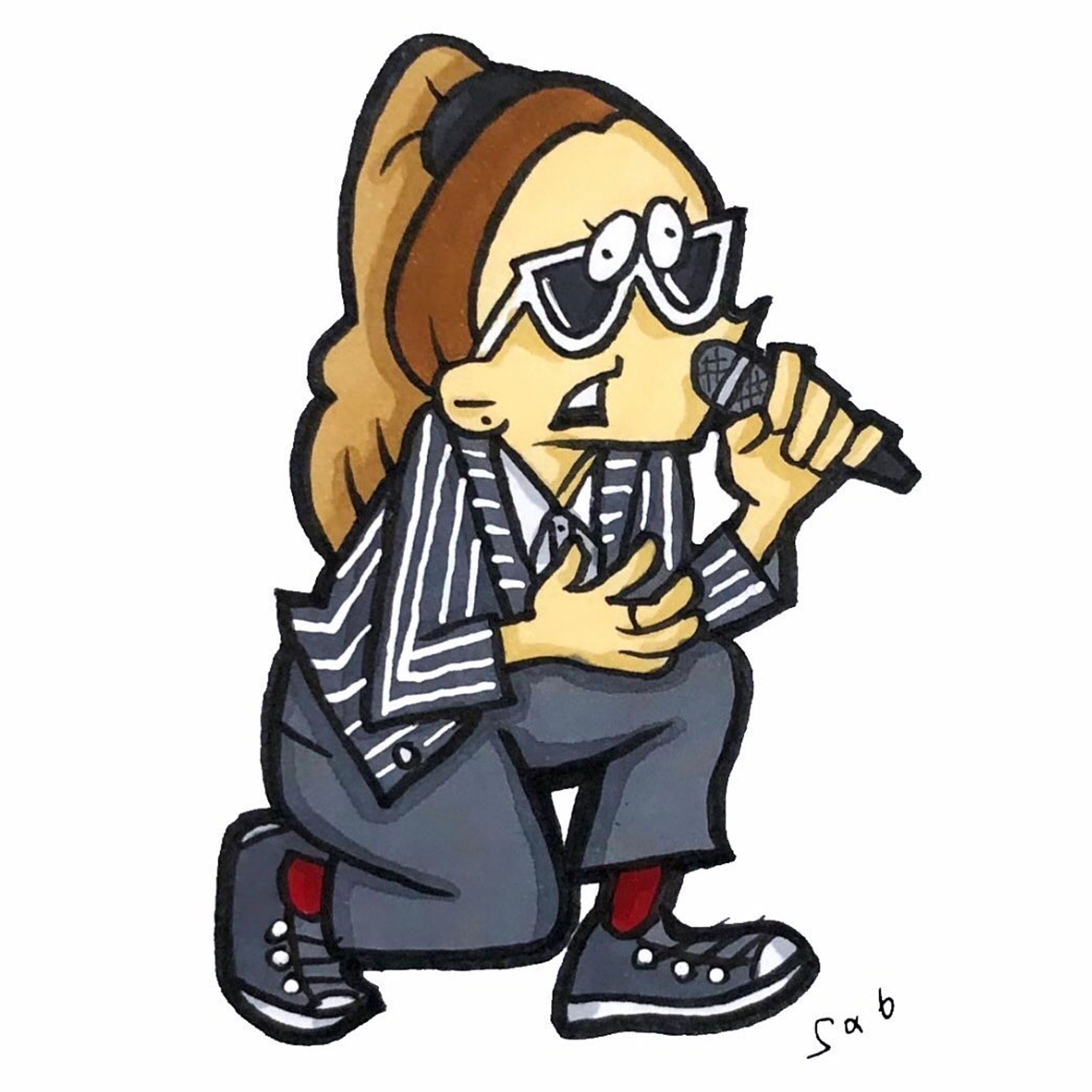 エイミー。
#drawing #illustration #art #artwork #punk #rock #guitar #music #theinterrupters #cartoon #イラスト #バンド #パンク #ロック #落書き #イラストレーター #絵 #アート #カートゥーン #インターラプターズ @aimeeinterrupter @theinterrupters-1