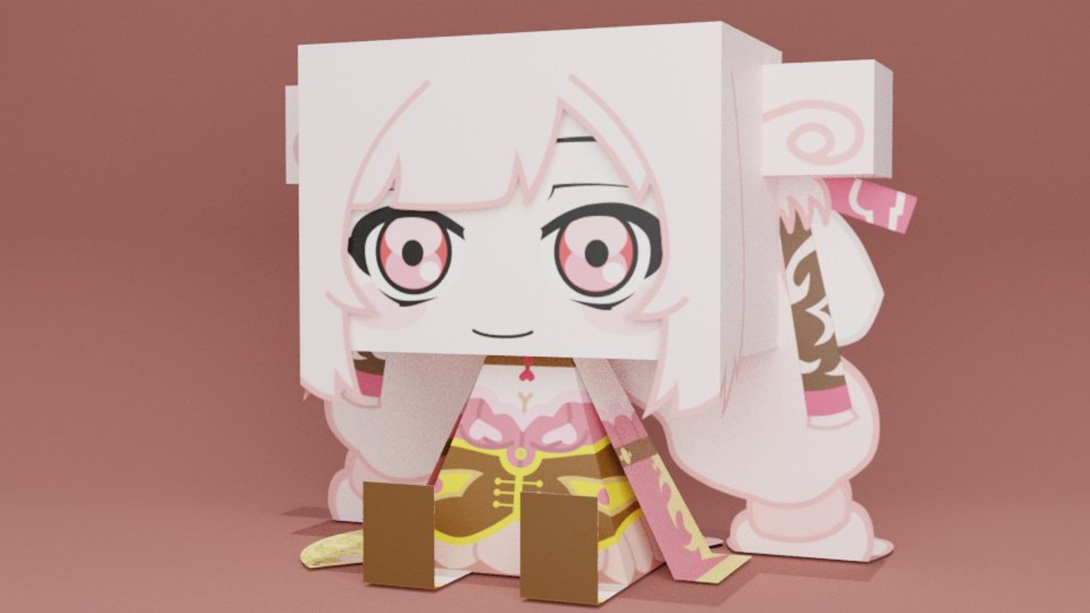 3DCG ファンアート-1