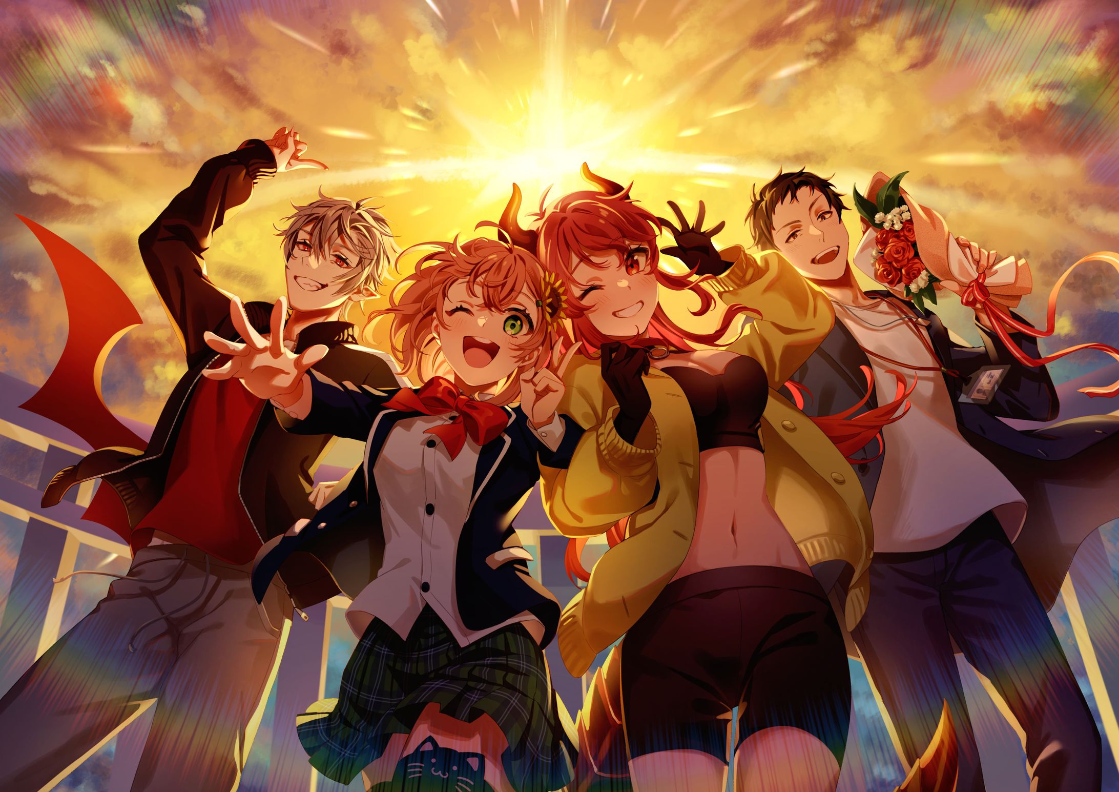 【WORK】非公式 にじさんじド葛本社5 周年応援広告-1