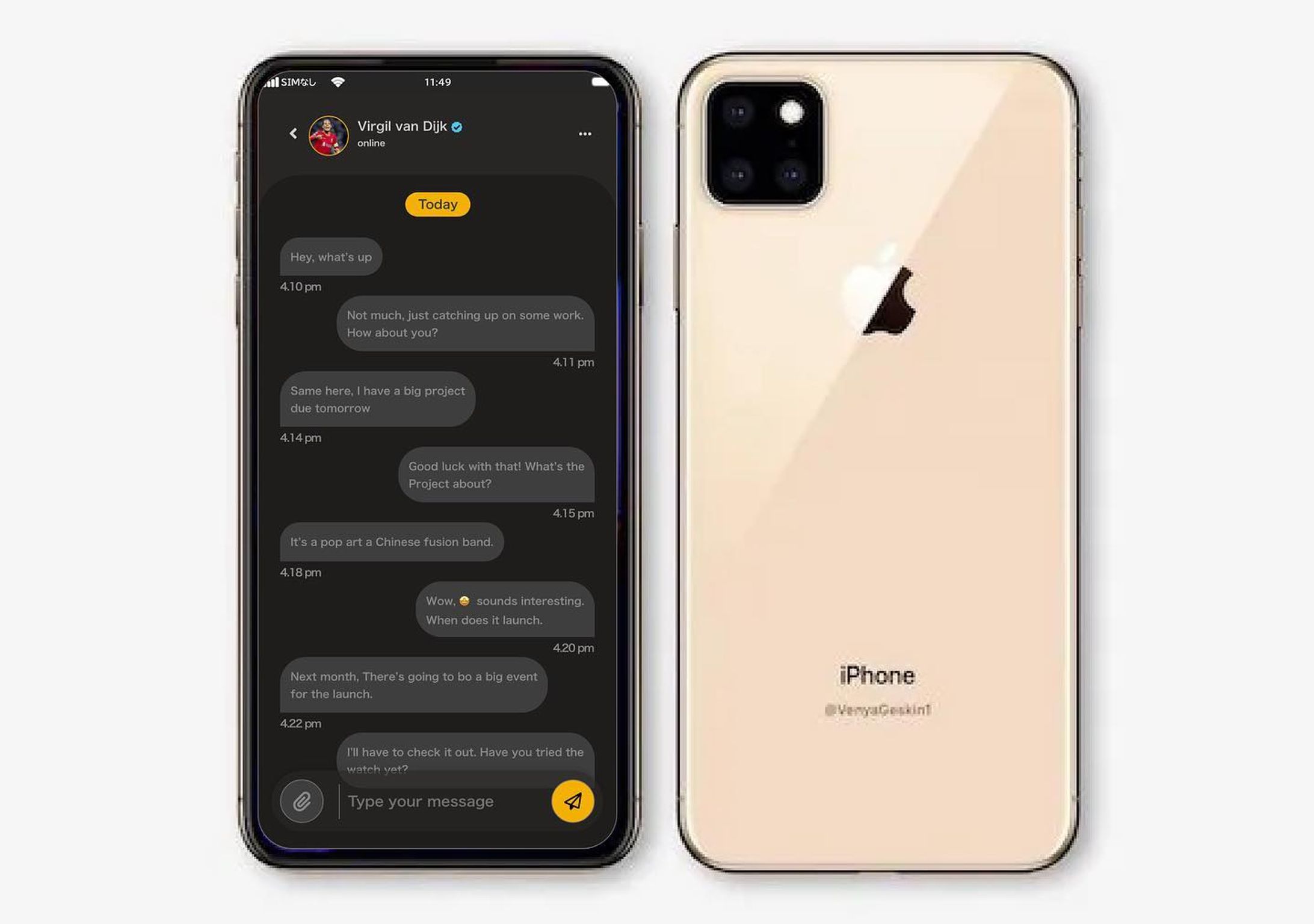 チャットのUI

#behance 
#adobexd 
#iphone10 
#uiux 
#uiuxデザイナー
#webデザイナーになりたい
#photoshop-1
