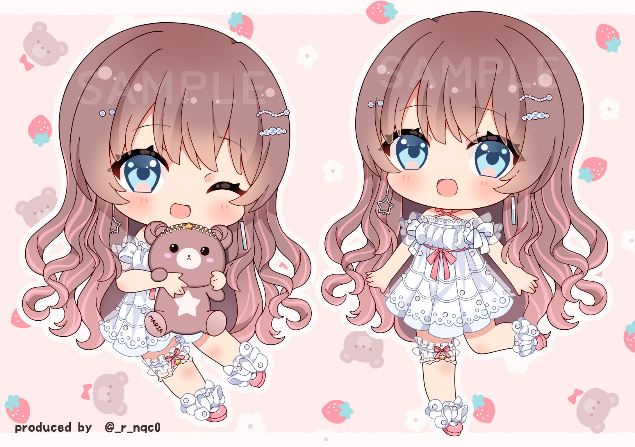 【works】羽星まりあ様　グッズイラスト-1