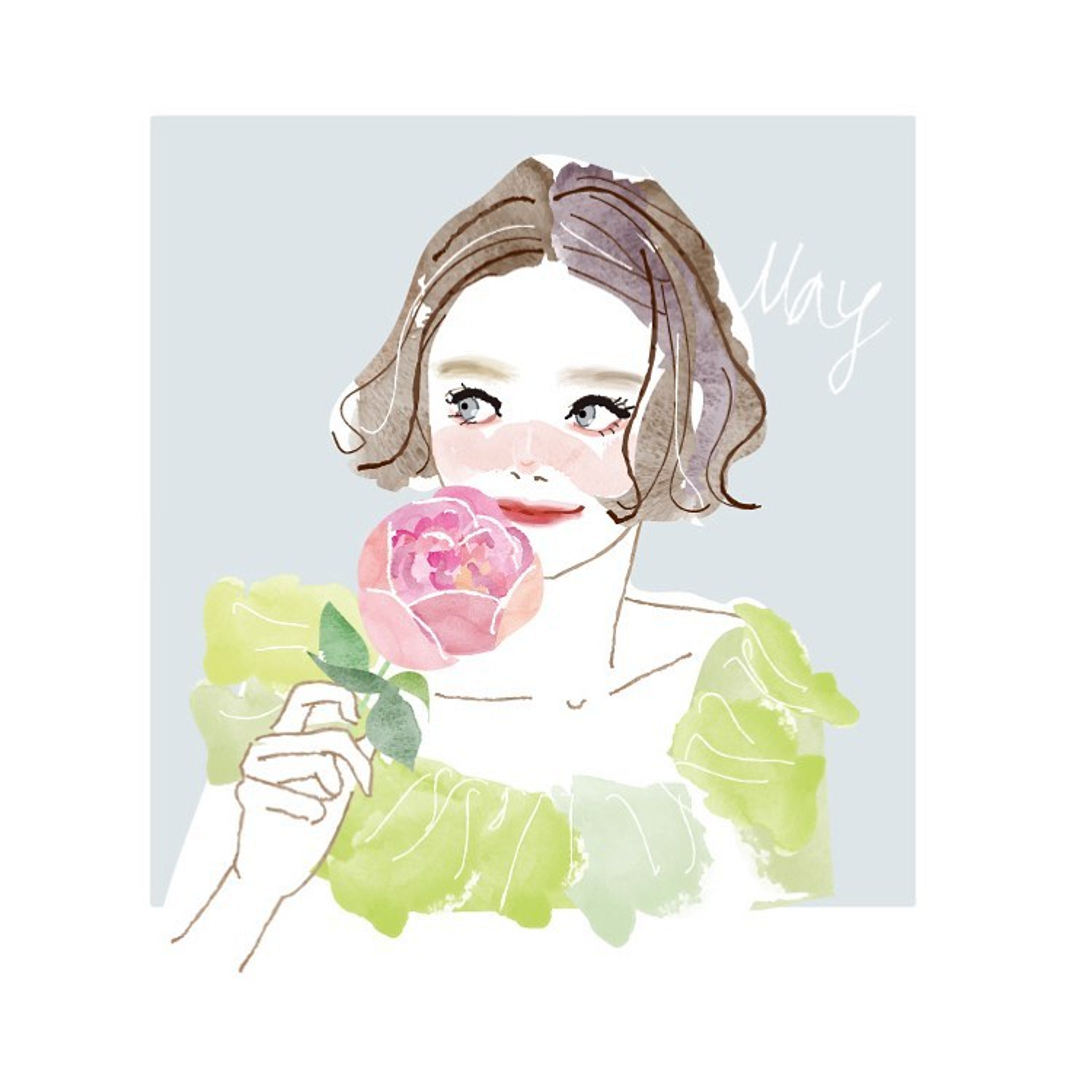 5月になりました。

待ちに待った新緑の季節です🌱
芍薬の花を添えて-1