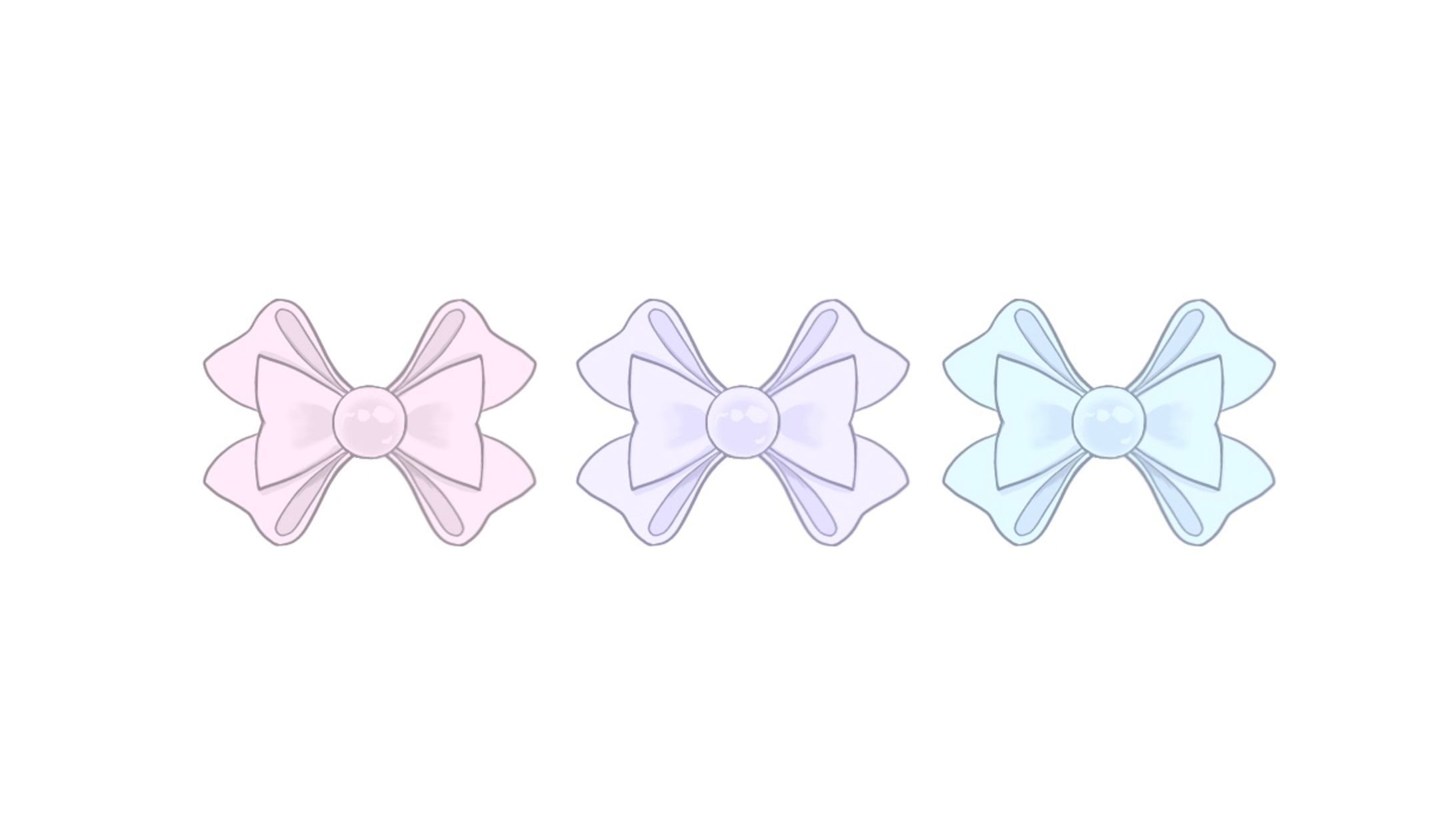 【イラスト】リボン-1