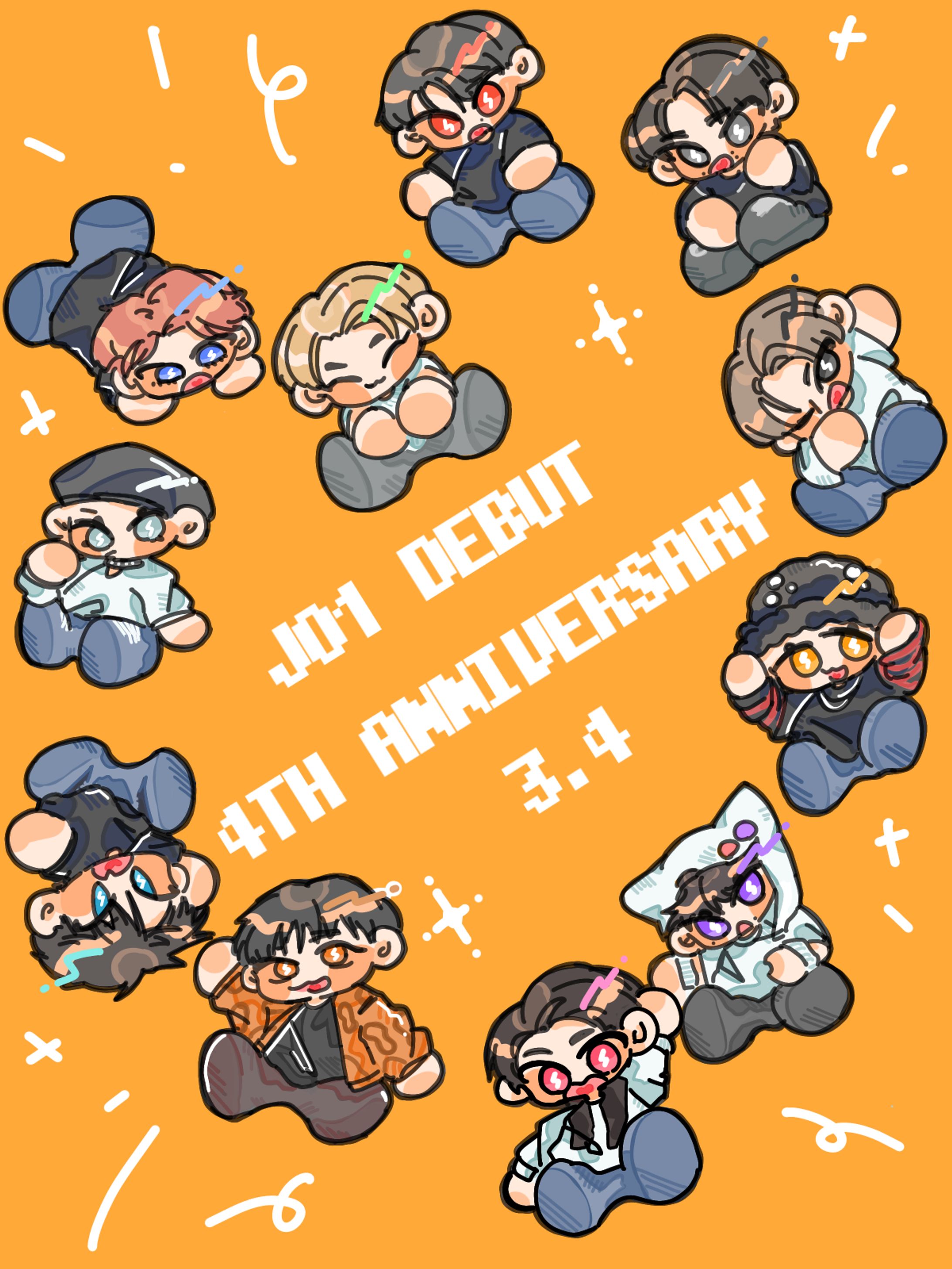 fanart. 4TH anniversary-1