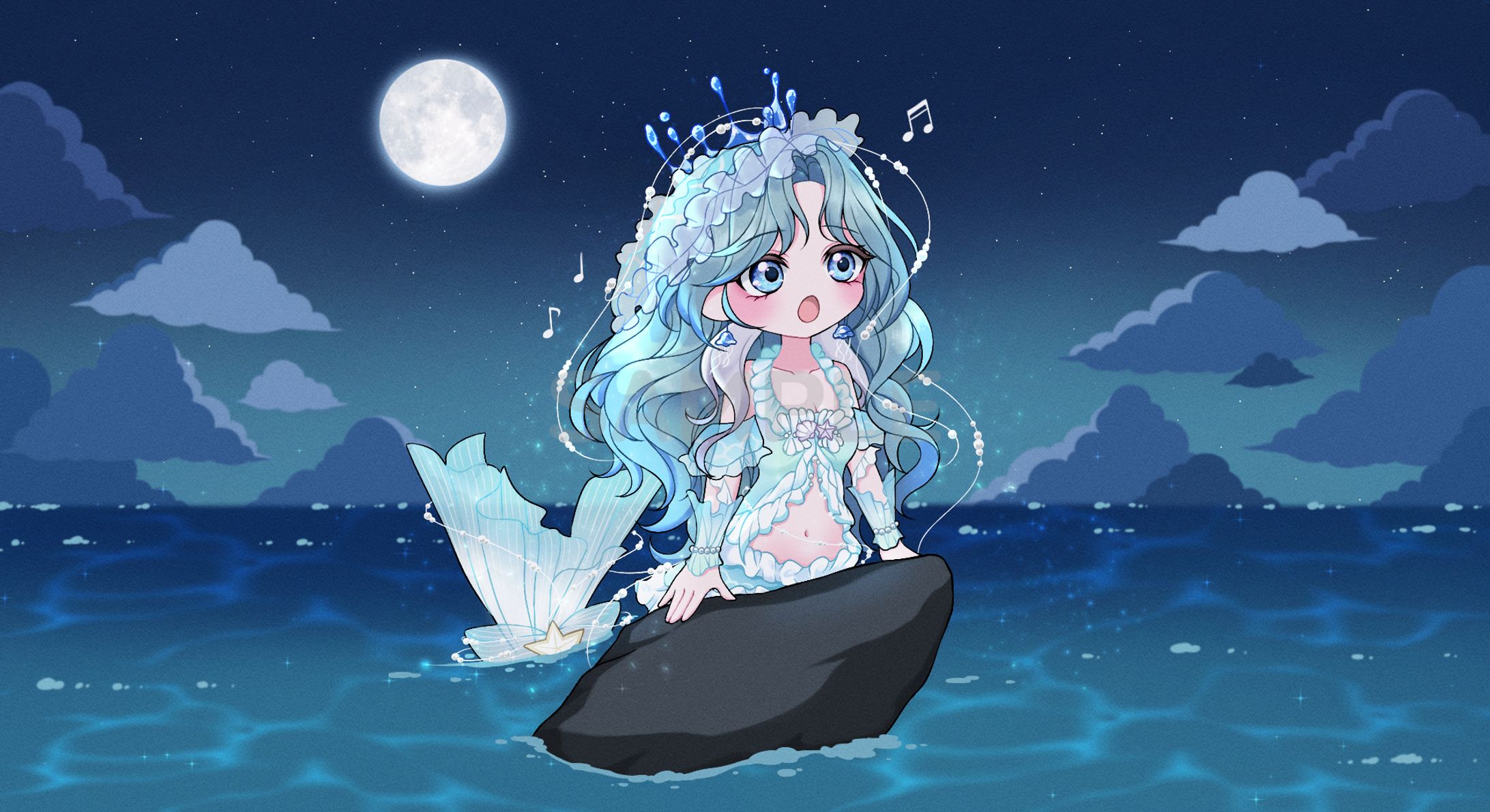 [Vtuber] SOOP 해레느님 방송 배경화면 2-1