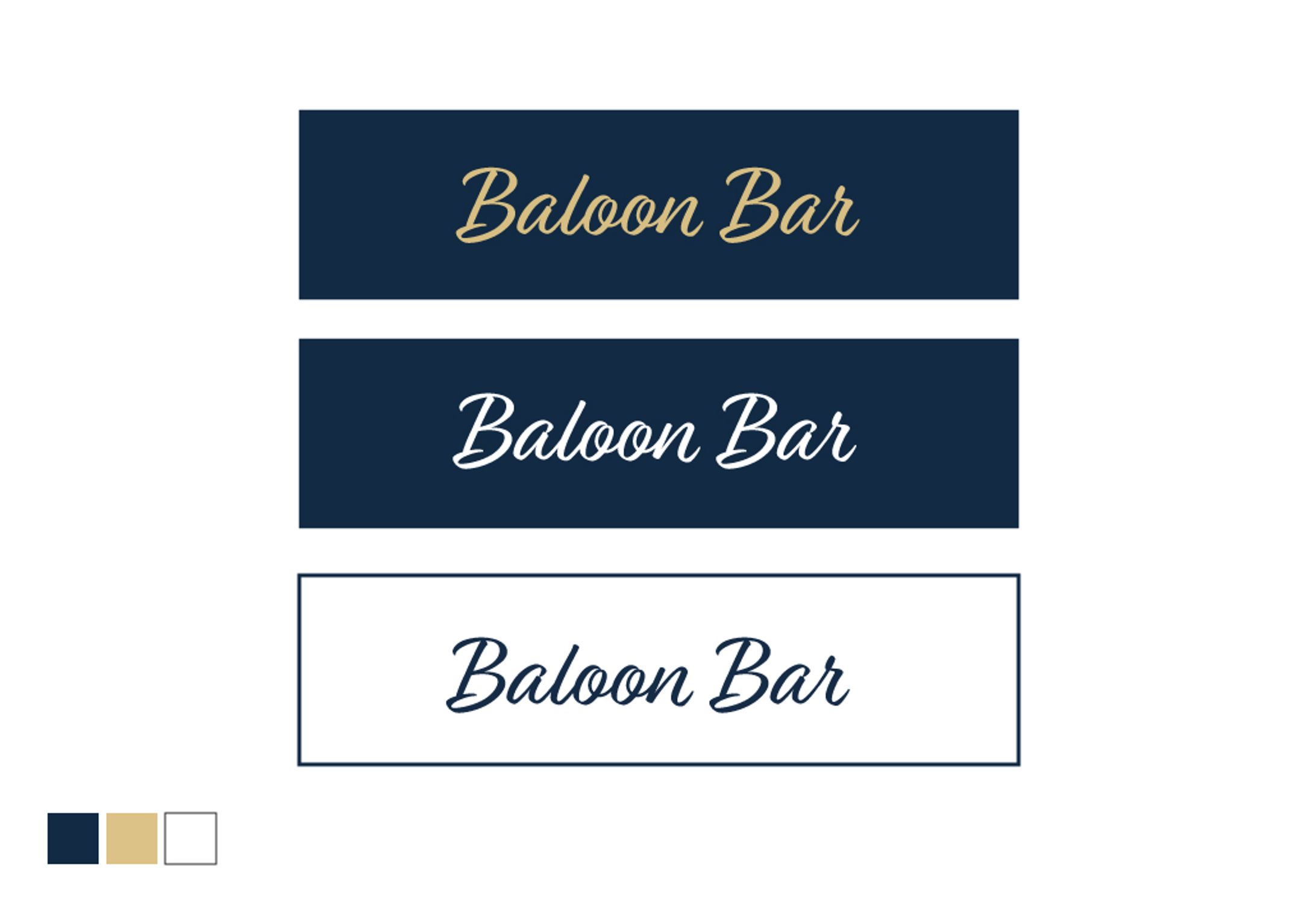 【🎈BaloonBar様】ロゴ制作-1