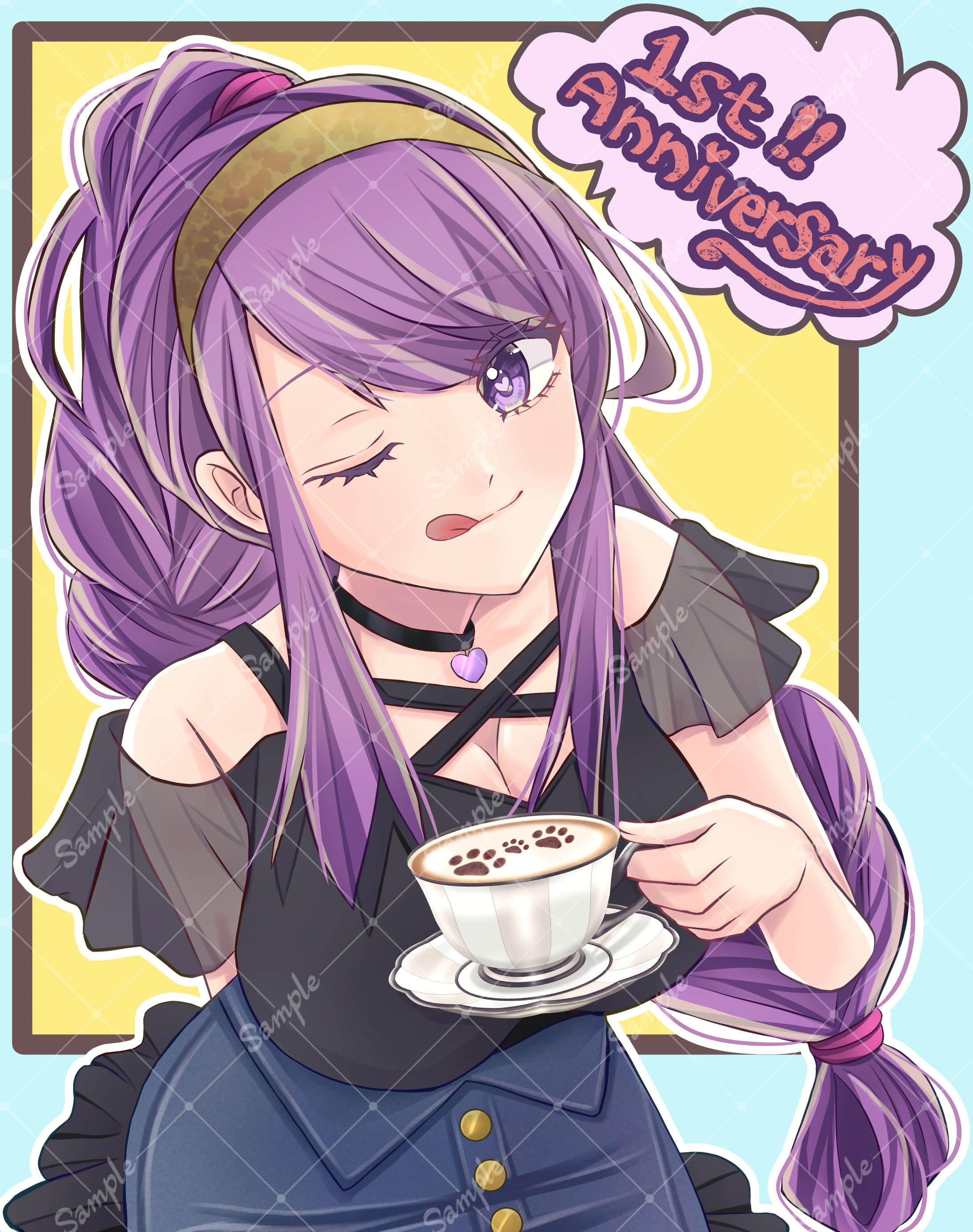 IRIAM女性ライバー様1枚絵-1