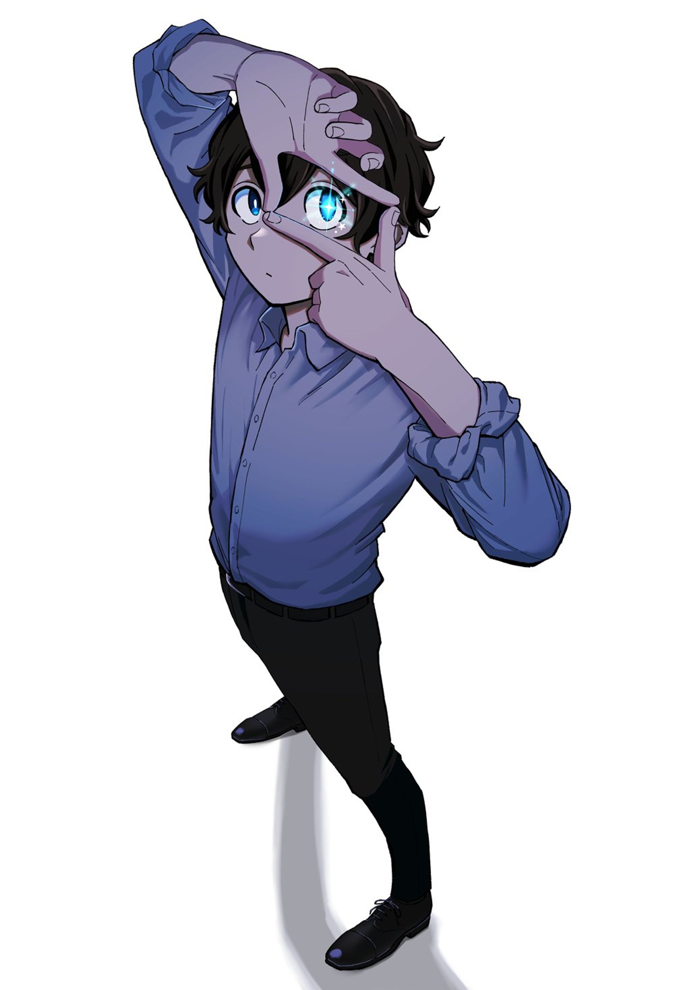 書籍『透視男』表紙イラスト-1