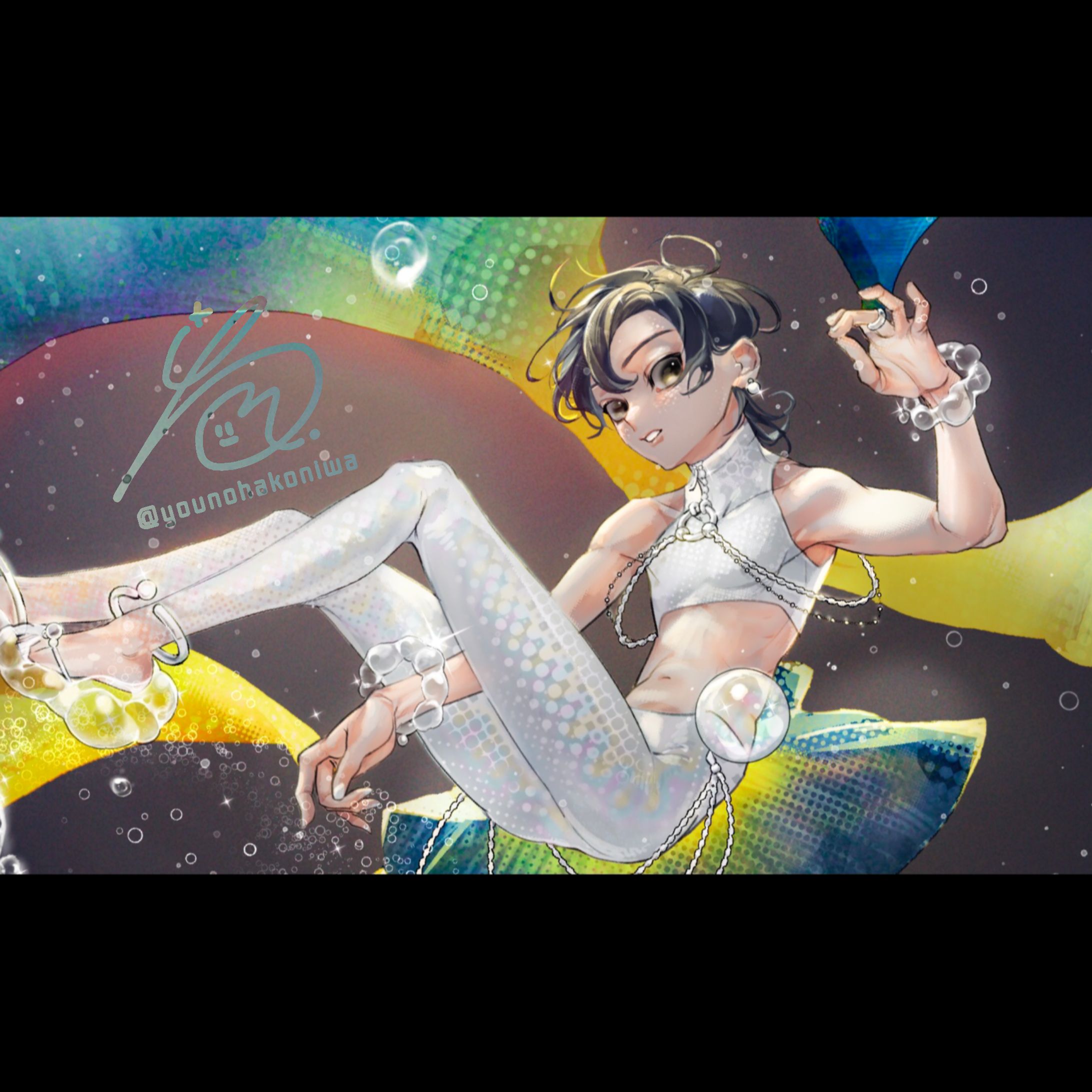 ✦original character illustration✦Aquarium🫧-1