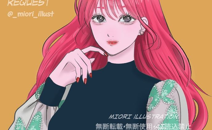 💟Commission💟Spoon、ラジオトーク用のイラストを描かせていただきました！ご依頼ありがとうございました！