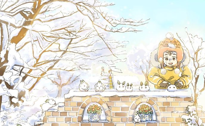 アクリル絵の具、デジタル