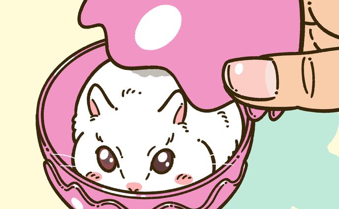 リクエストのペットイラスト