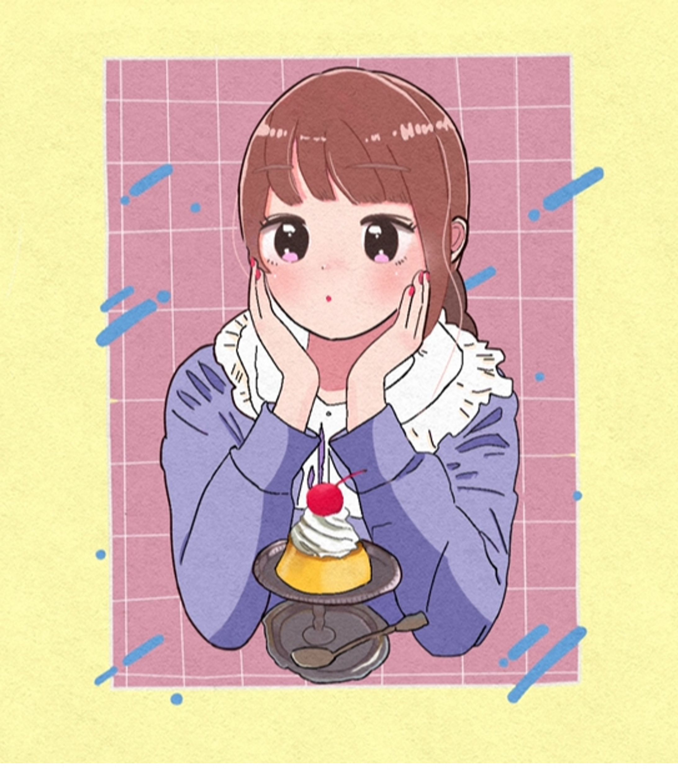 食べ物×女の子-1