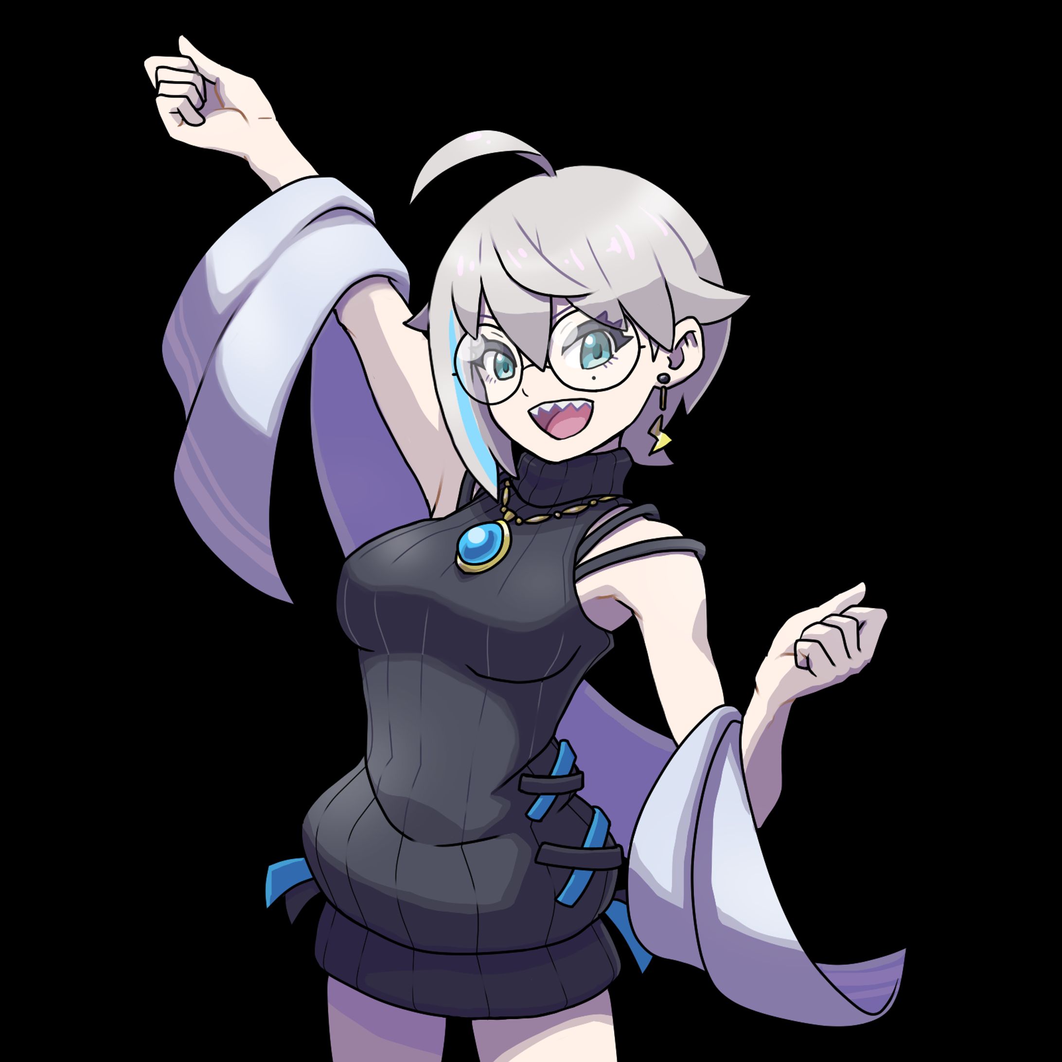 ポケモン風立ち絵｜神立清凪様-1