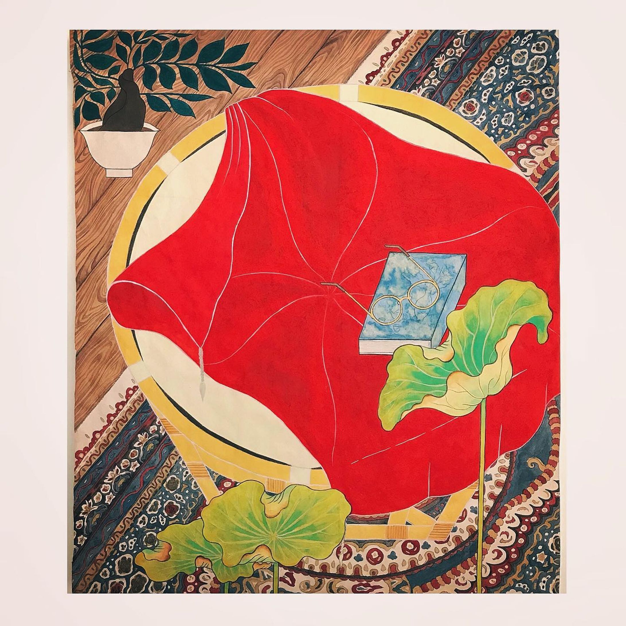 papasan chair 🪑🪷

#illustration #graphic #artwork #art #paint #painting #painter #sketch #drawing #drawings #japanesewatercolor #life #顔彩 #蓮 #椅子 #插图-1