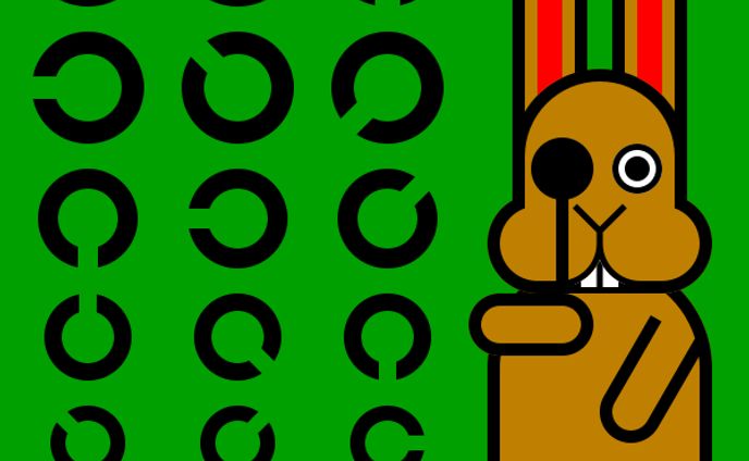 うさぎ（視力検査）