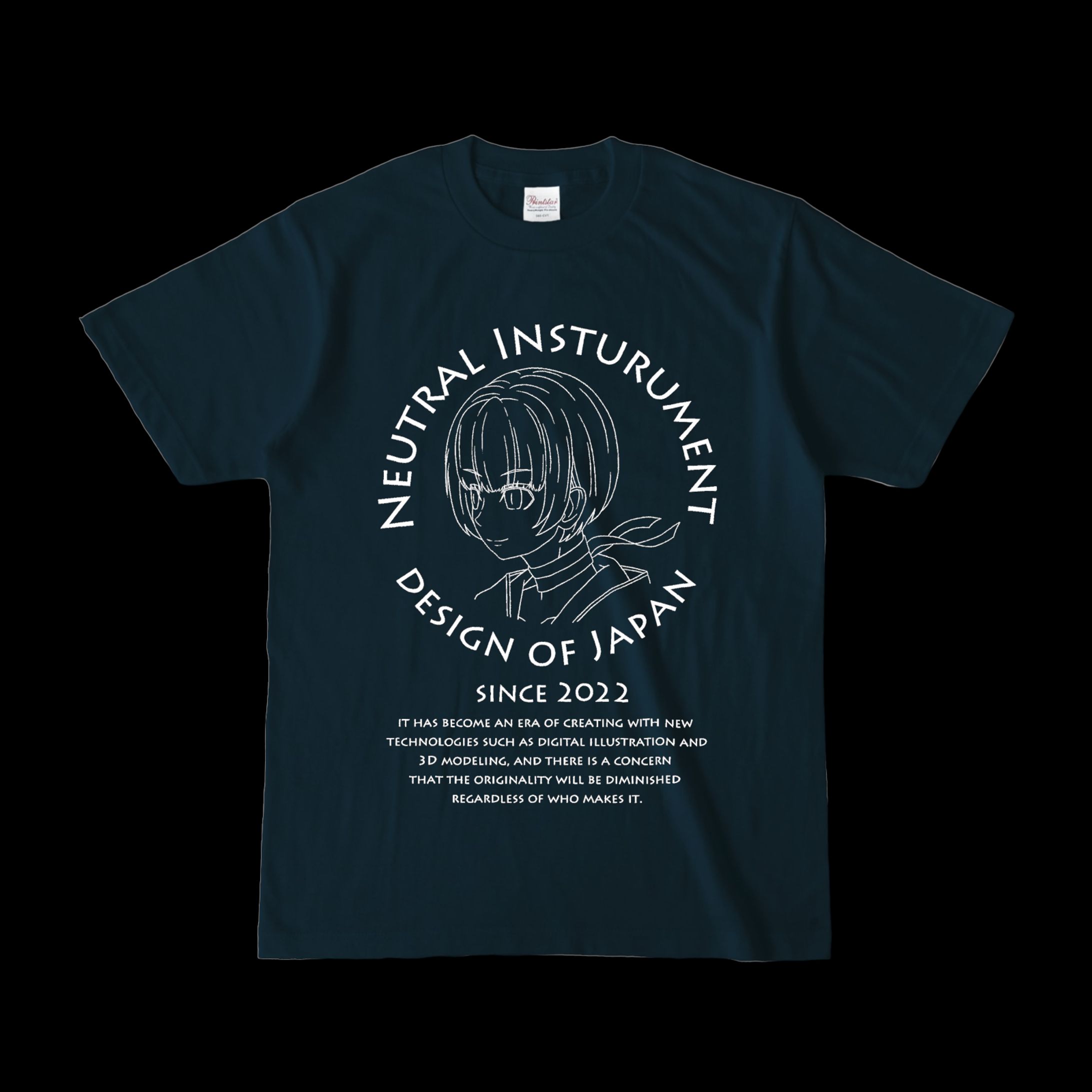 Tシャツデザイン NEUTRAL INSTURUMENT-1