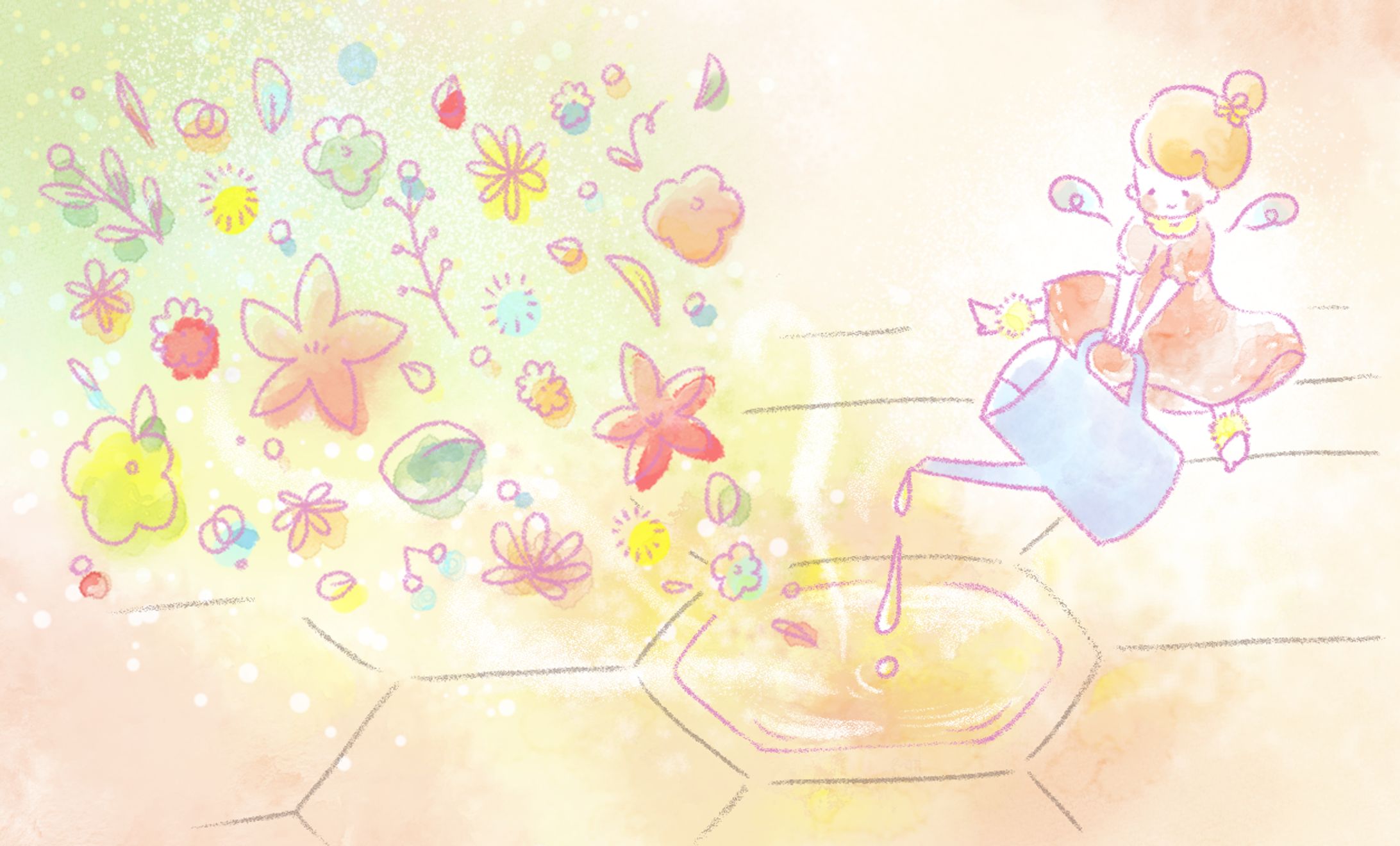 メッセージカード用イラスト-1