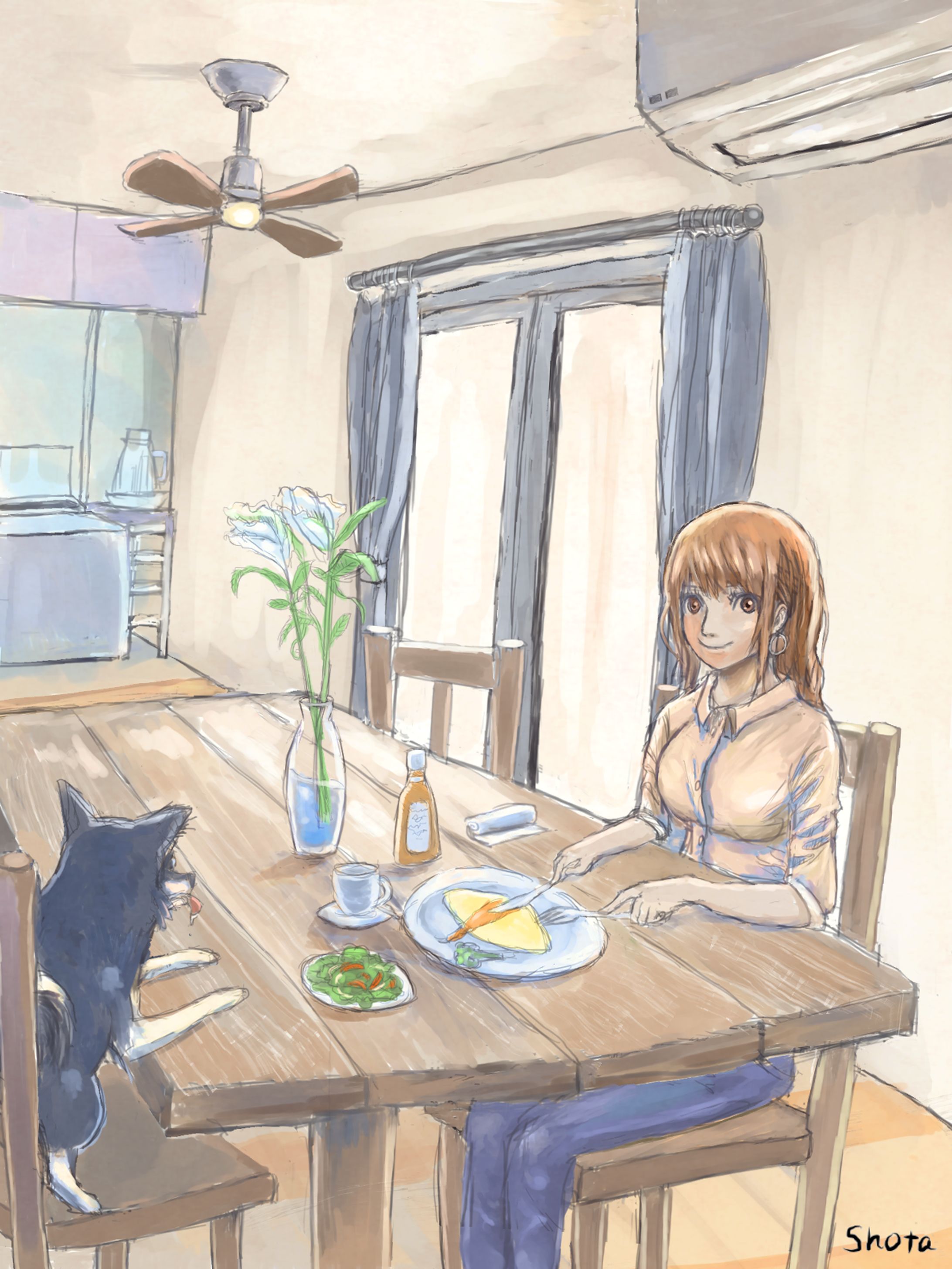 きみも食べる？-1