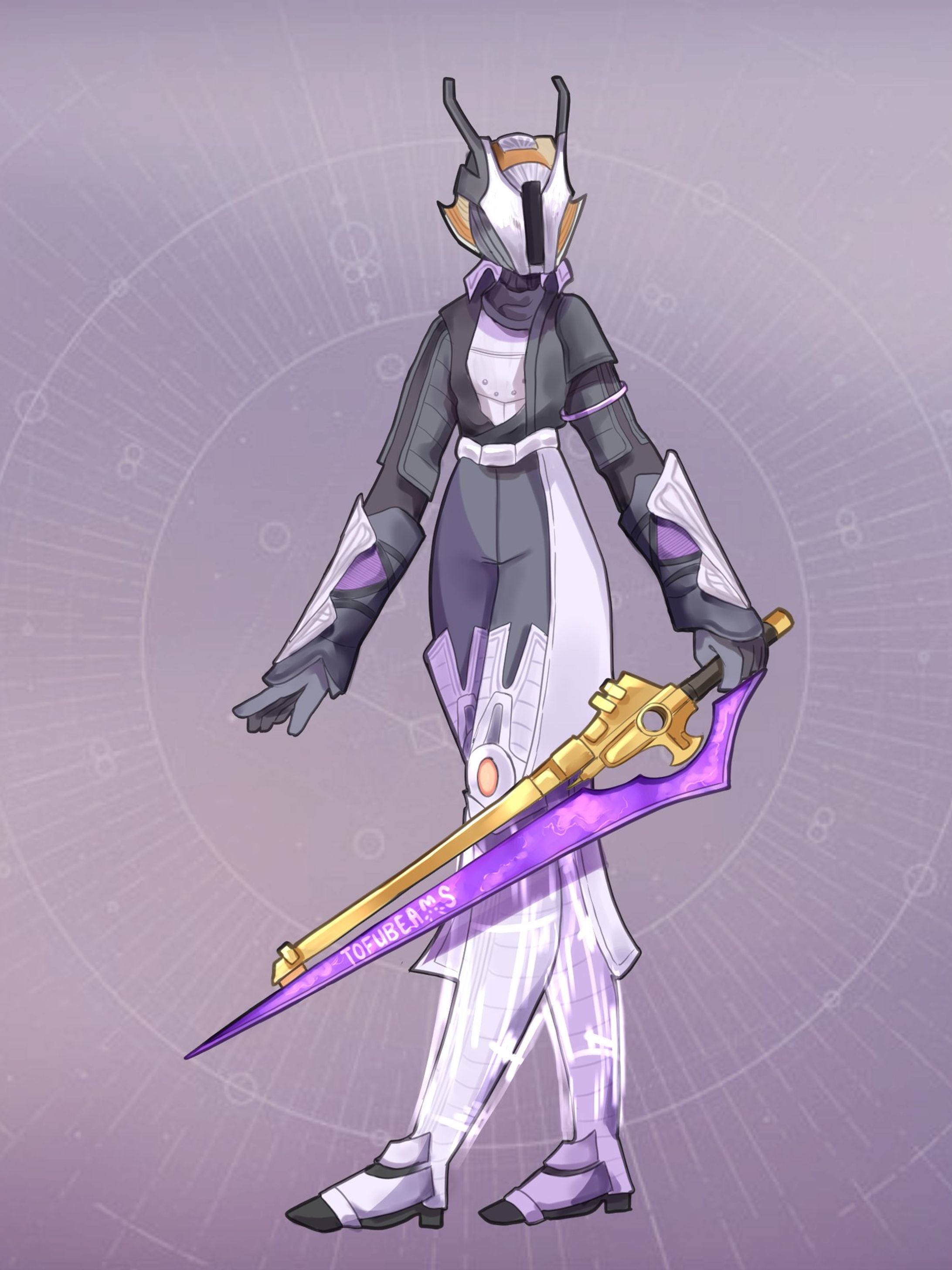 Warlock Strut - #D01A23-1