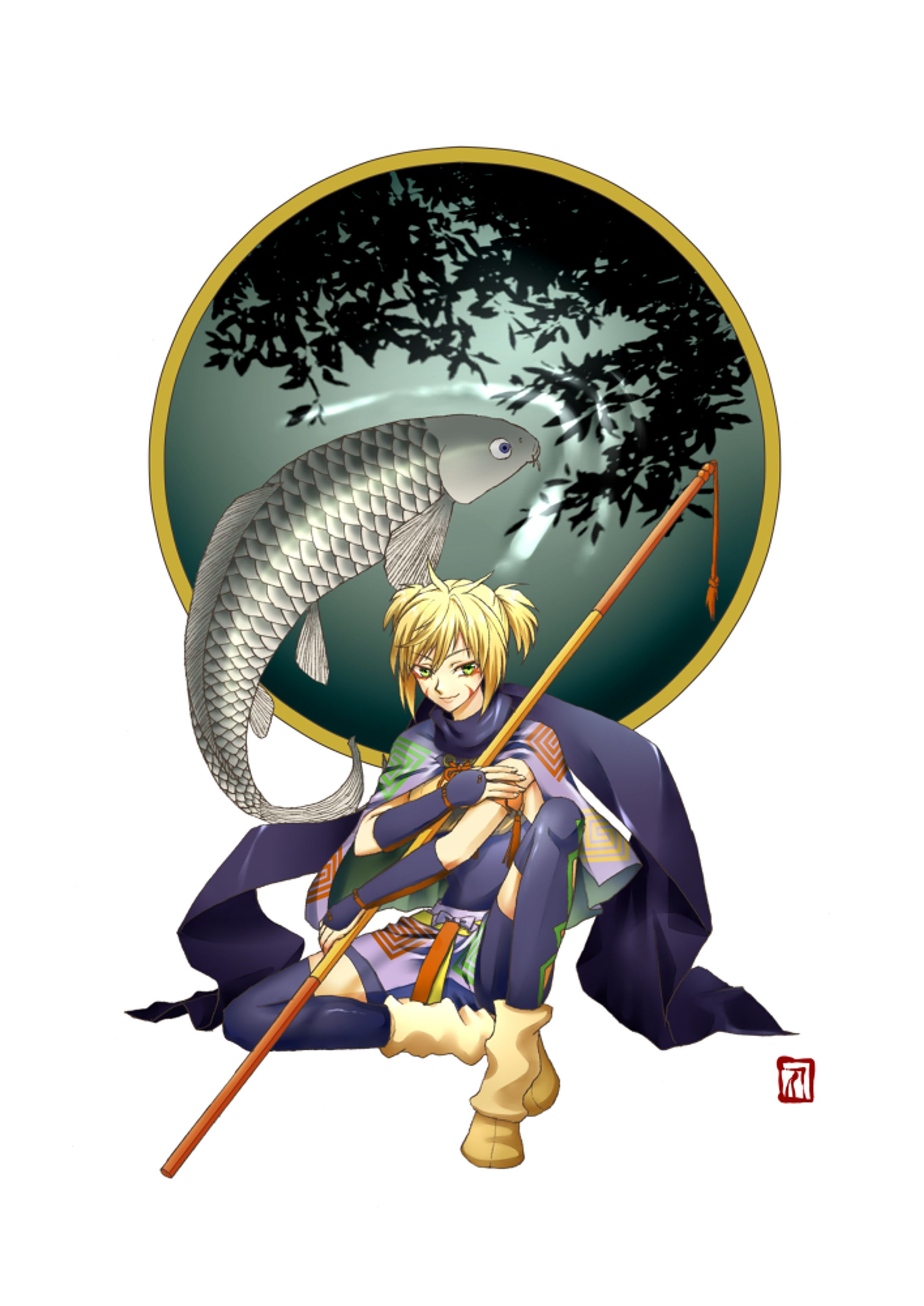 2015年5月6日鯉と伽奢丸-1