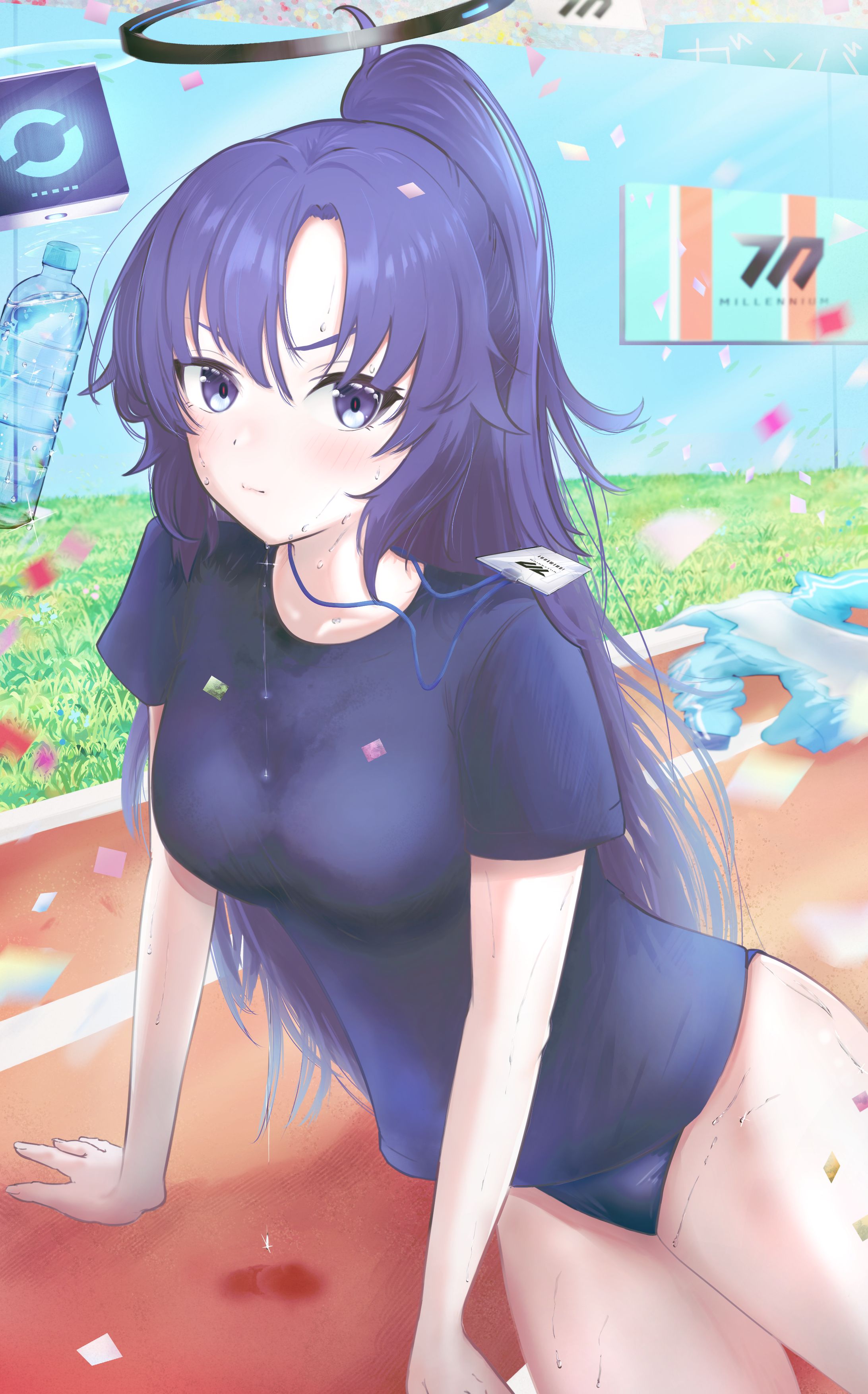 ブルアカ ユウカ FAN ART-1