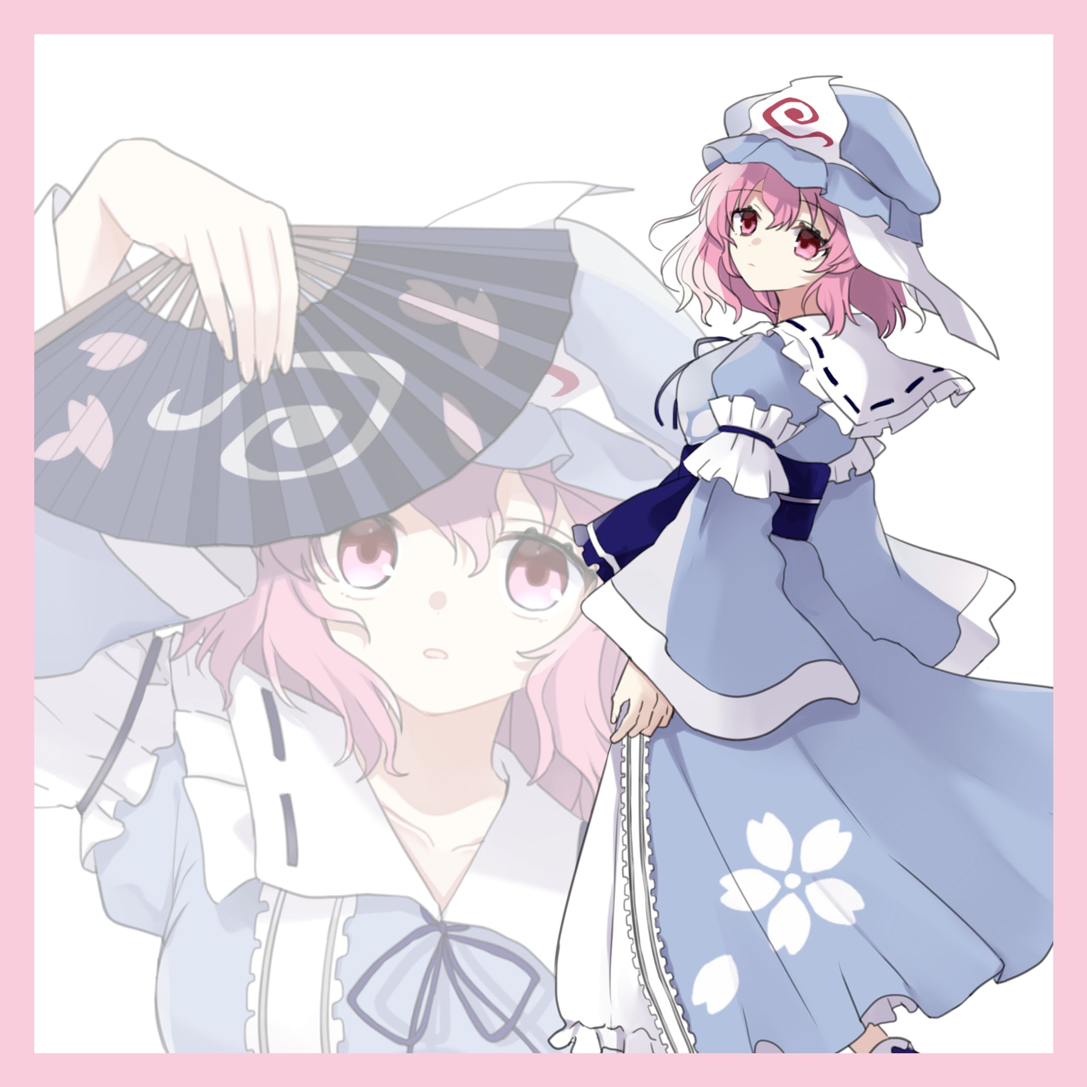 幽閉サテライト様 「零れ桜」イラスト-1