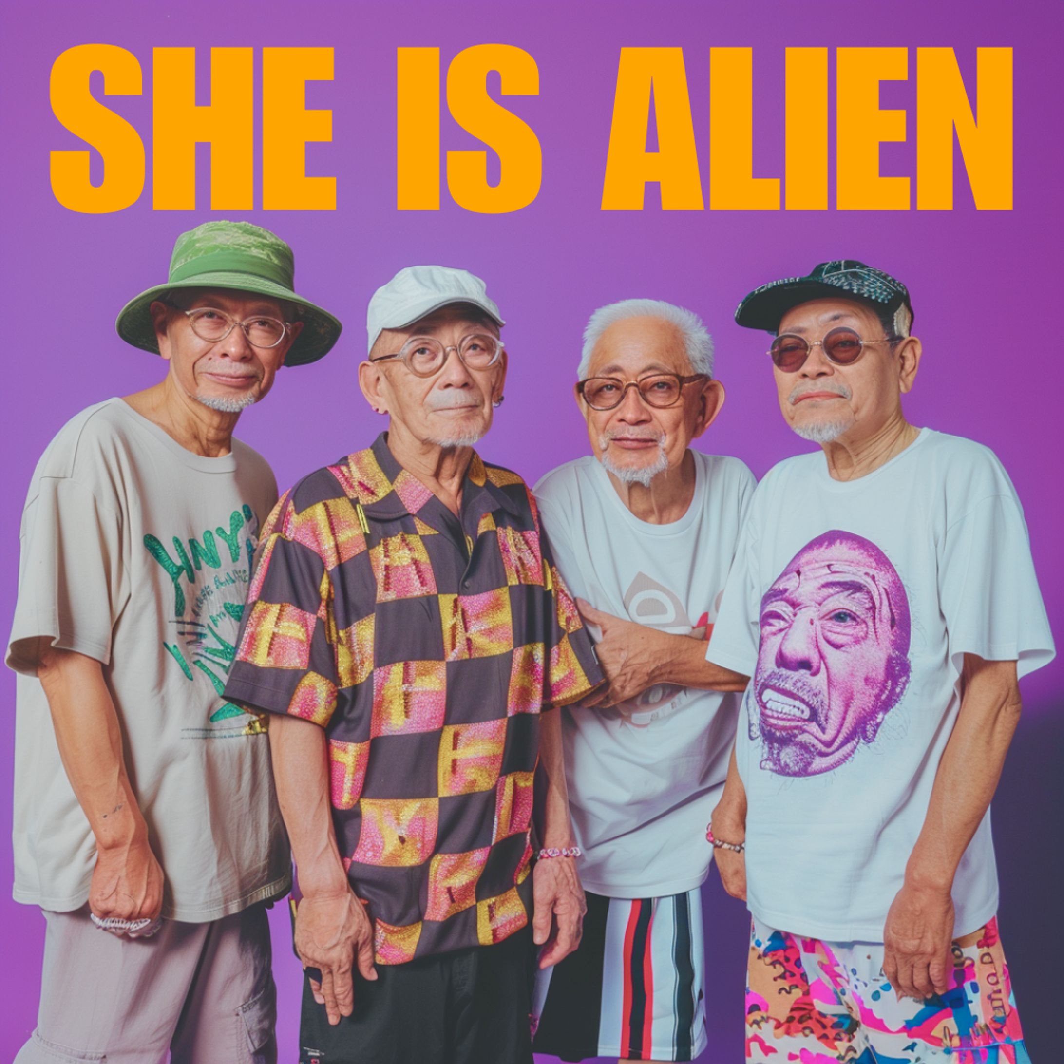 【AIおじいちゃんシリーズ】ジャケ写-1